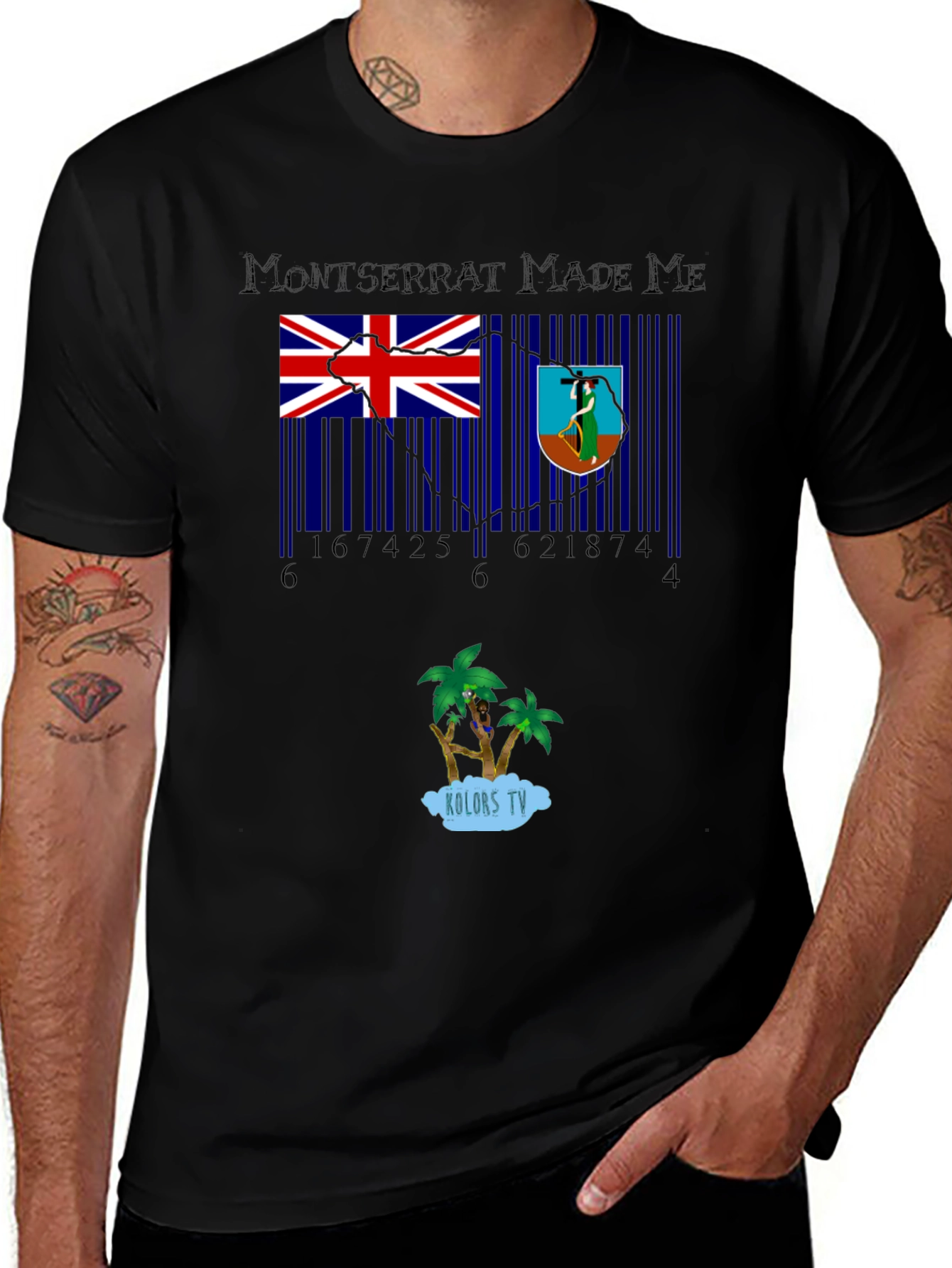 Montserrat Made Me T-Shirt