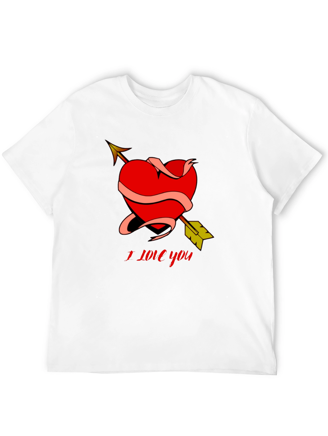 I Love You Heart Arrow T-Shirt