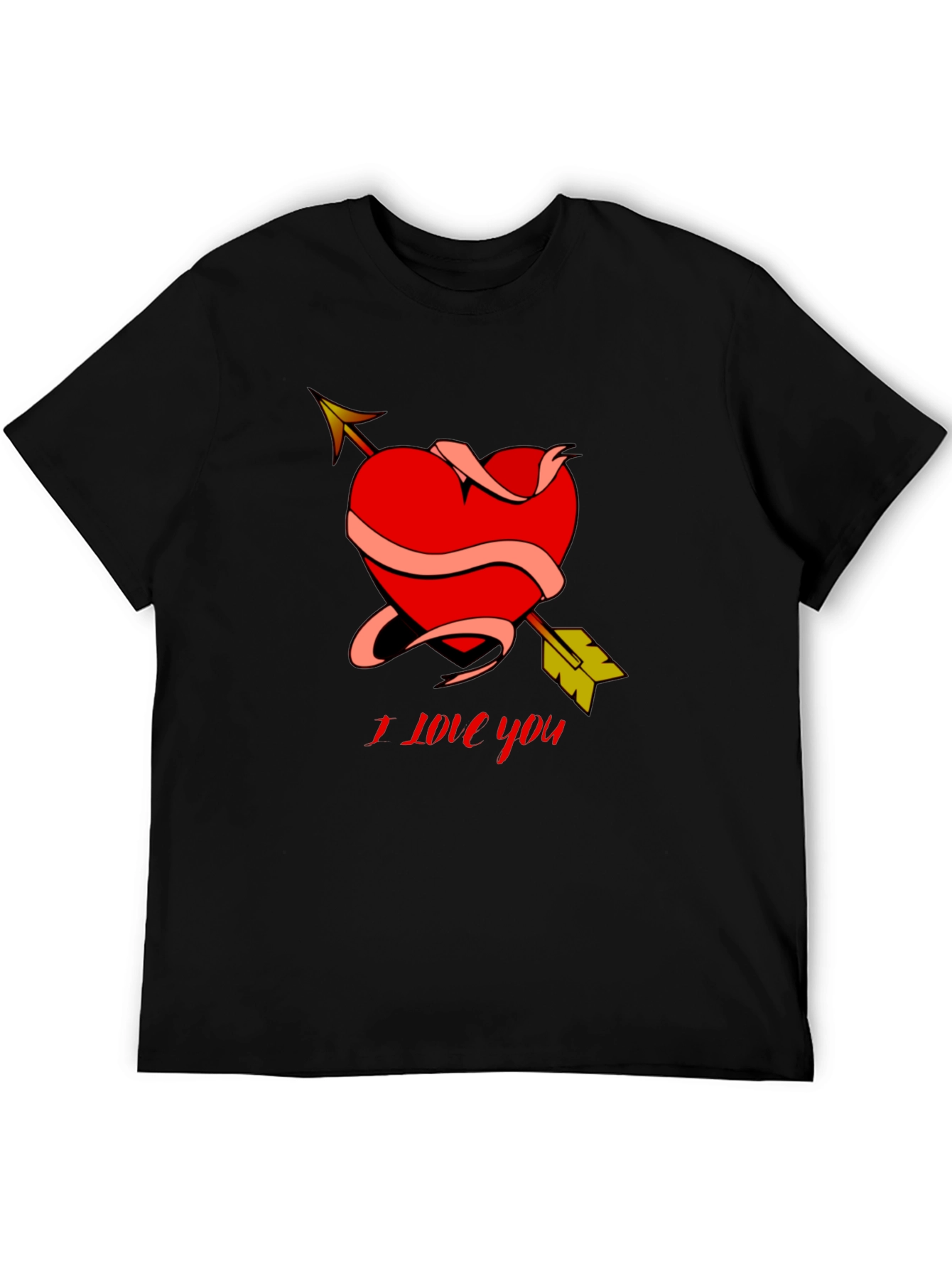 I Love You Heart Arrow T-Shirt