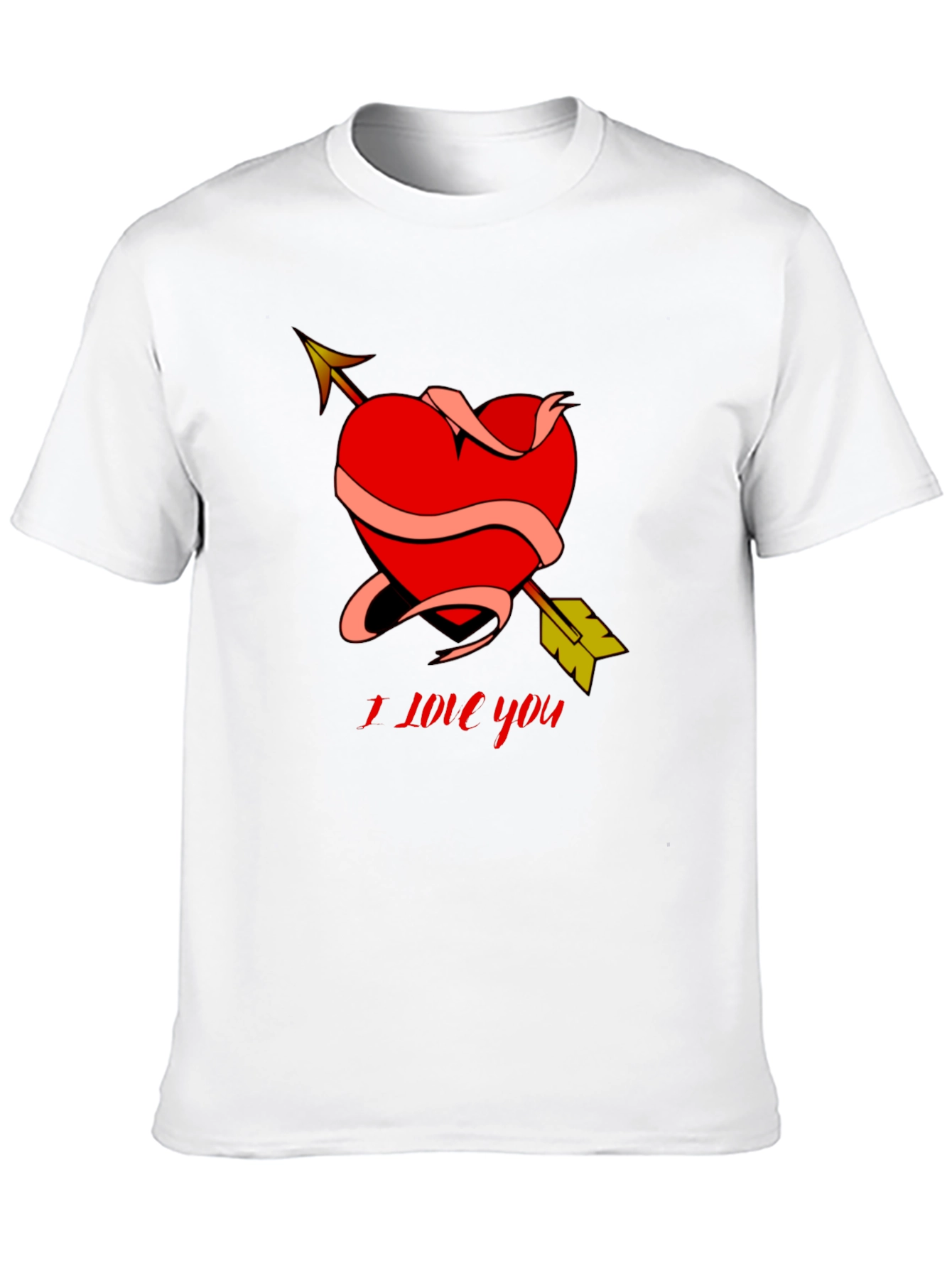 I Love You Heart Arrow T-Shirt
