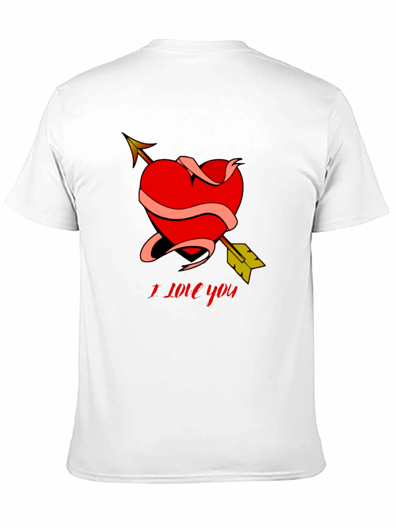 I Love You Heart Arrow T-Shirt