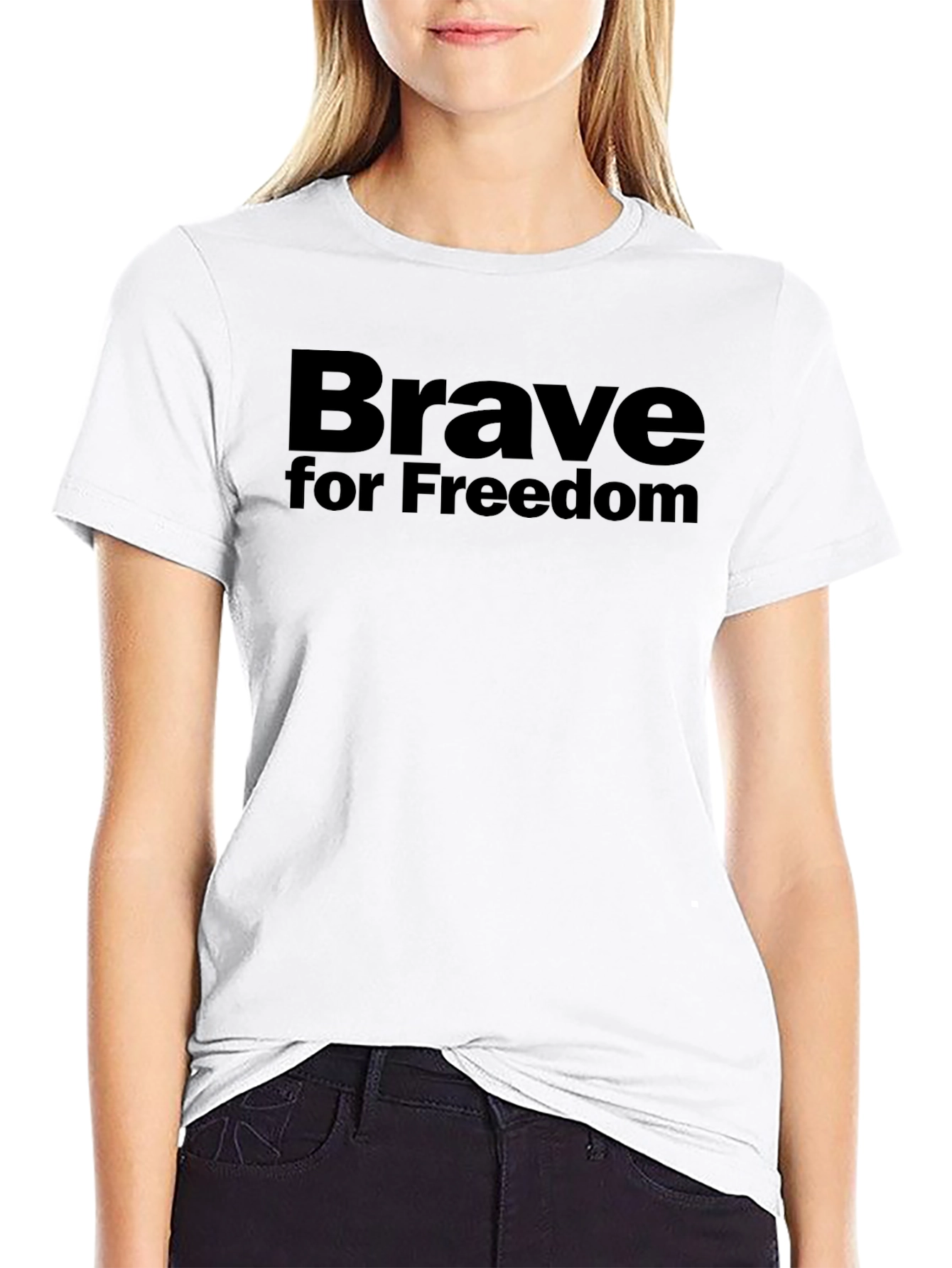 Brave for Freedom Graphic T-Shirt - Unisex