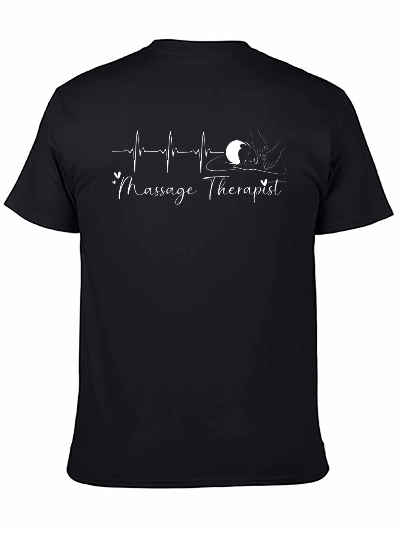 Massage Therapist Heartbeat T-Shirt - Premium Quality