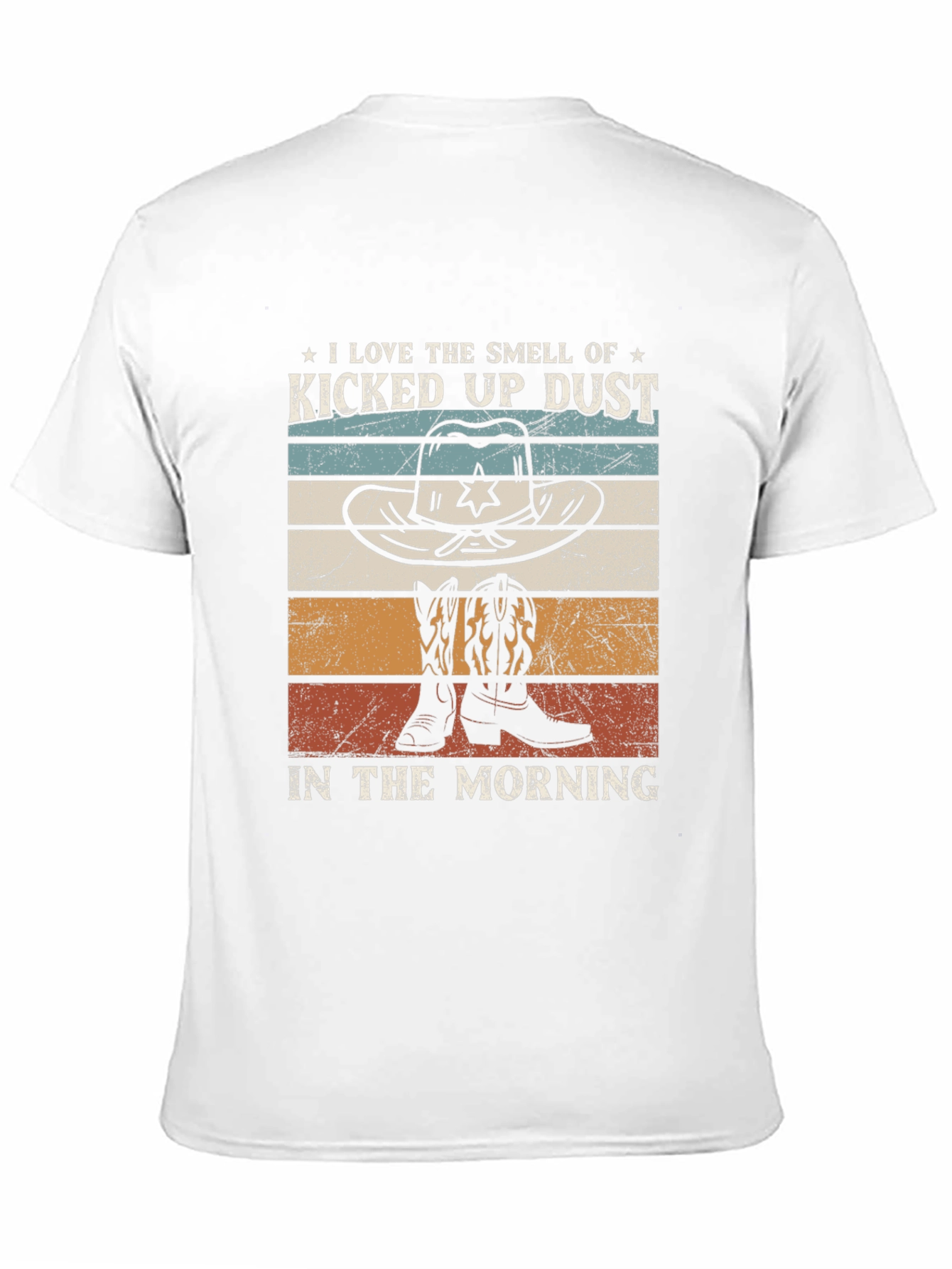 Kicked Up Dust Cowboy Graphic Tee