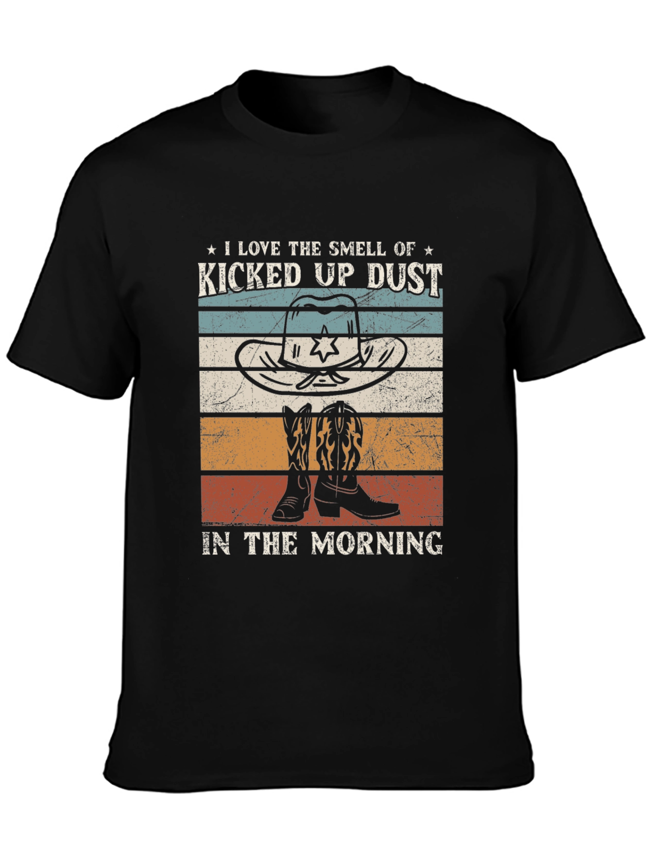 Kicked Up Dust Cowboy Graphic Tee