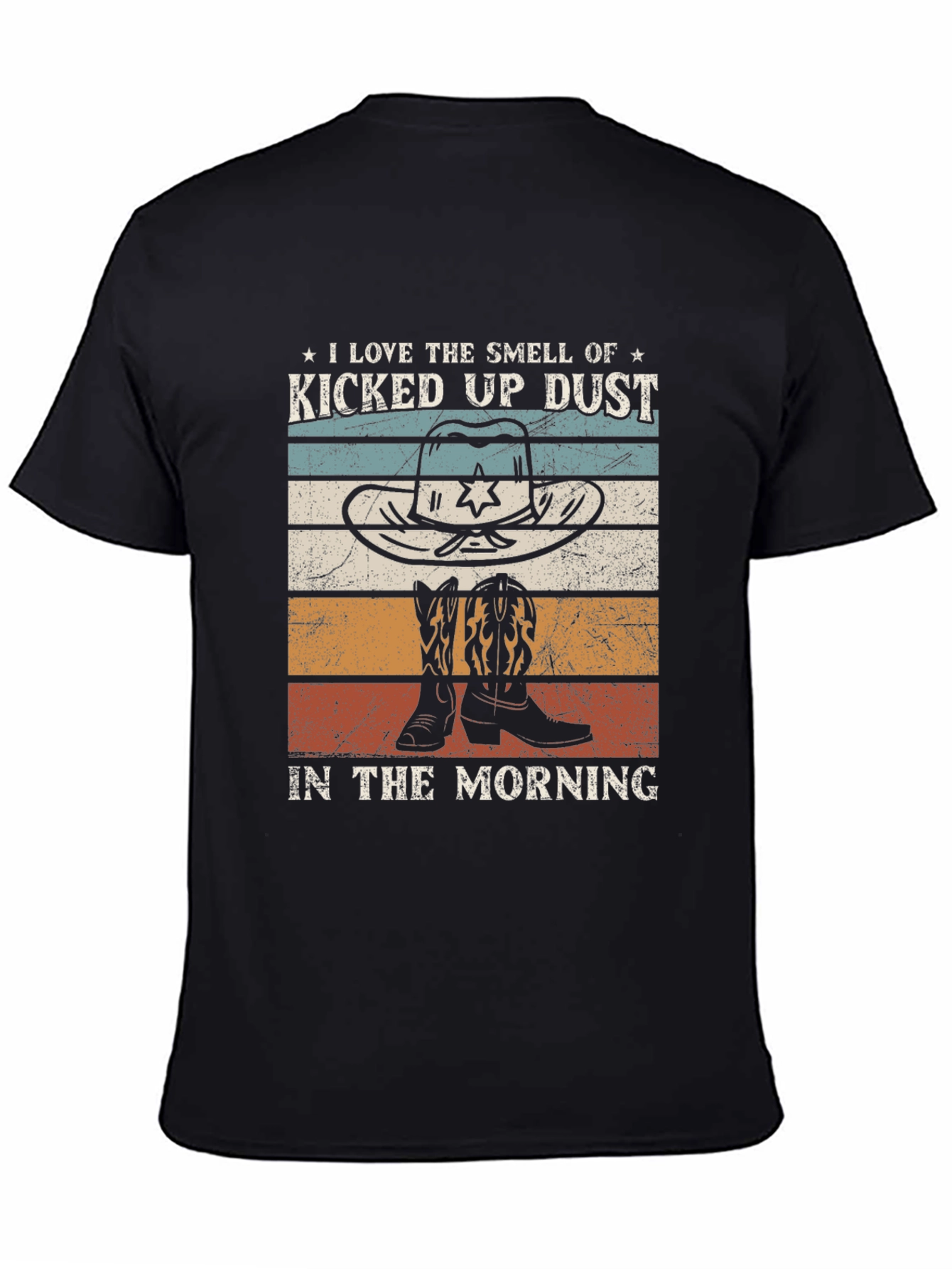 Kicked Up Dust Cowboy Graphic Tee