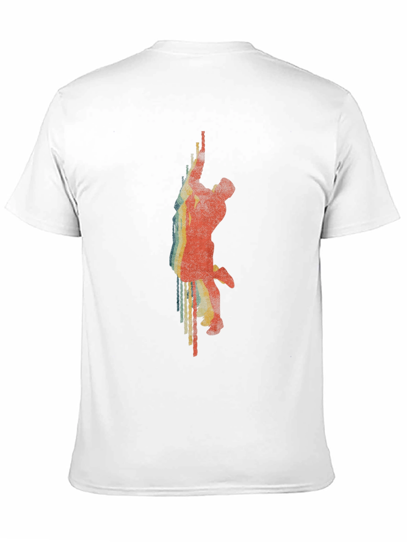 Retro Rock Climber Graphic T-Shirt