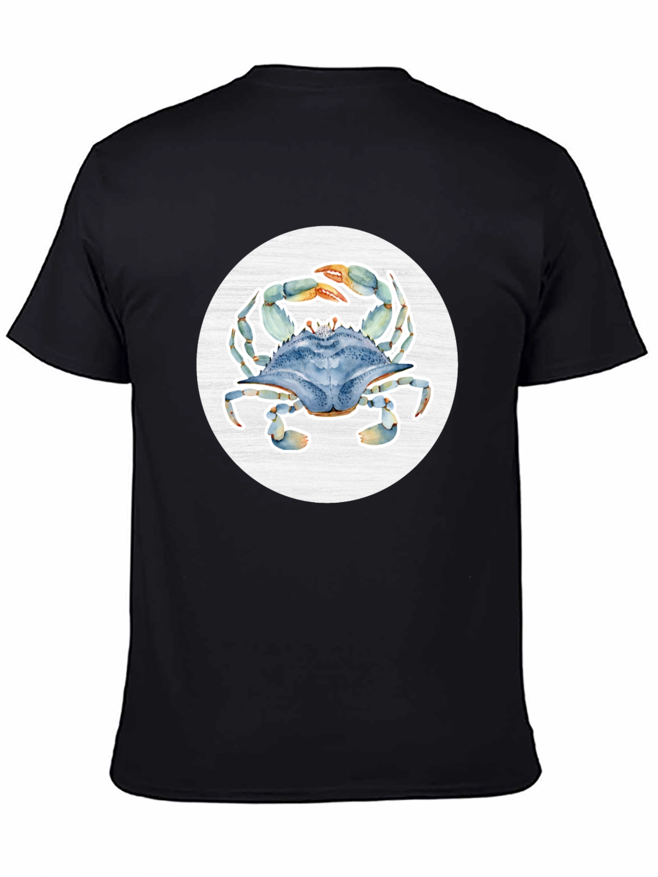 Blue Crab Graphic T-Shirt - Coastal Style Tee