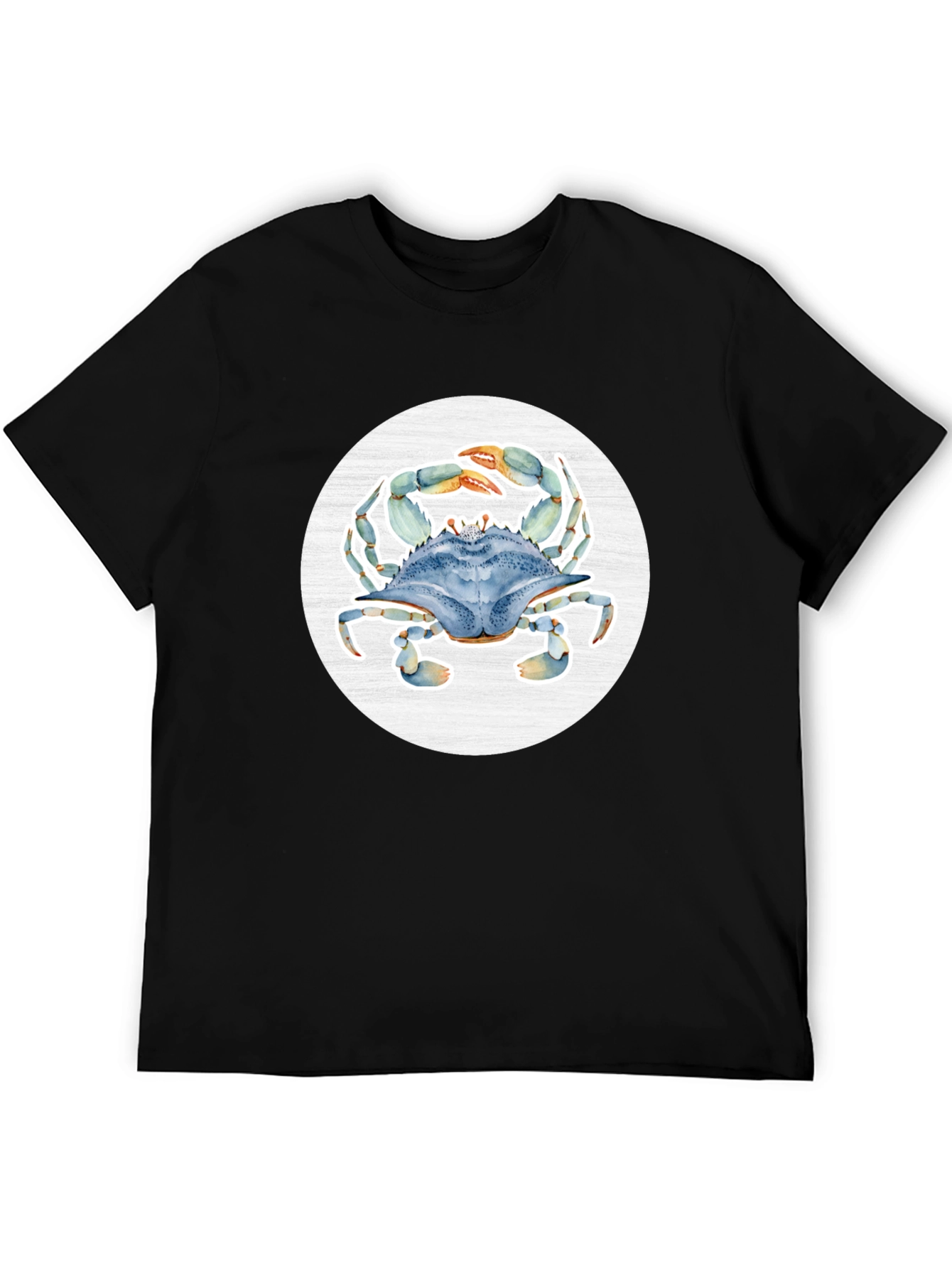Blue Crab Graphic T-Shirt - Coastal Style Tee