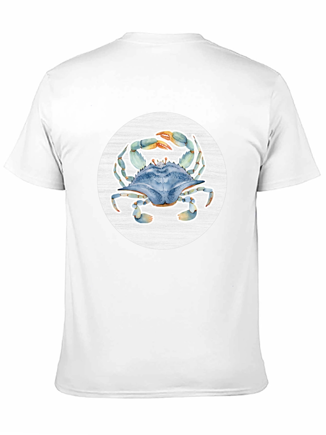 Blue Crab Graphic T-Shirt - Coastal Style Tee