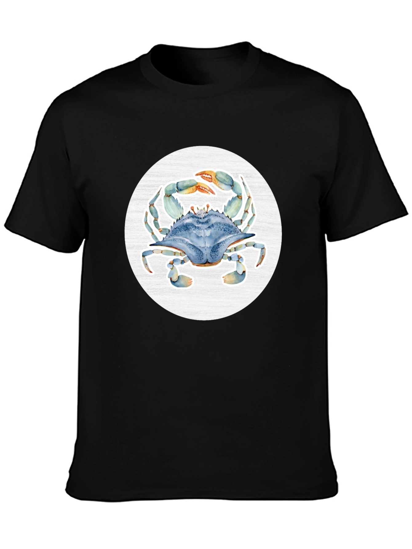 Blue Crab Graphic T-Shirt - Coastal Style Tee