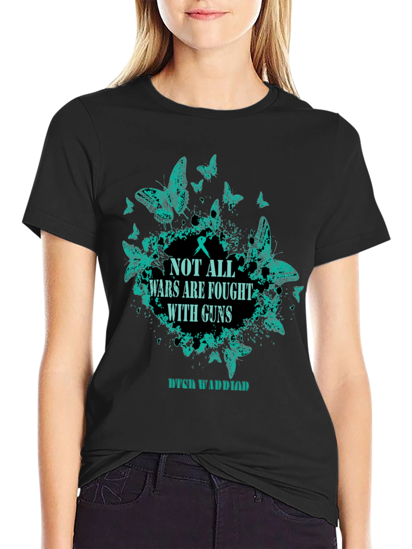 PTSD Warrior Butterfly T-Shirt