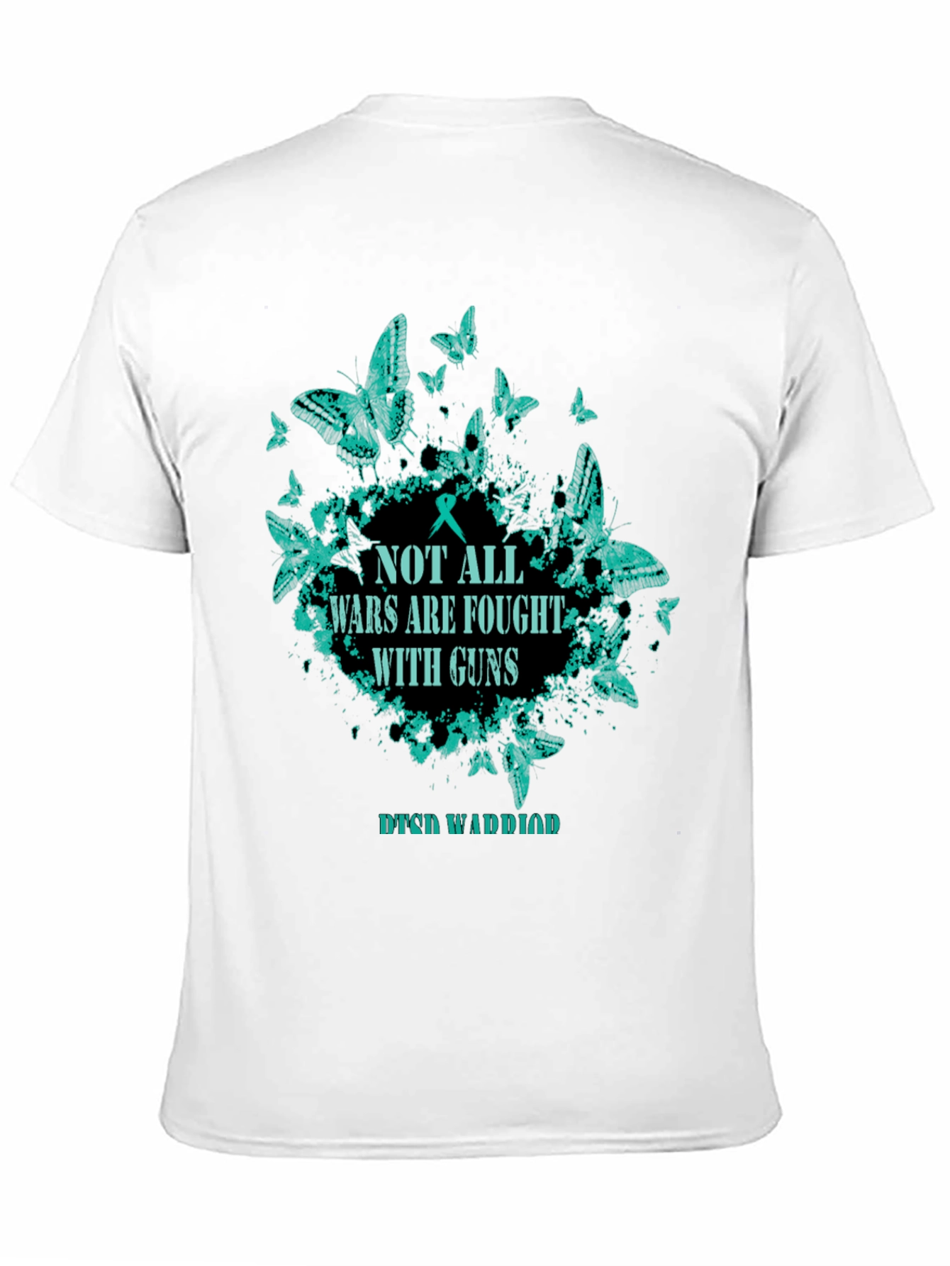 PTSD Warrior Butterfly T-Shirt