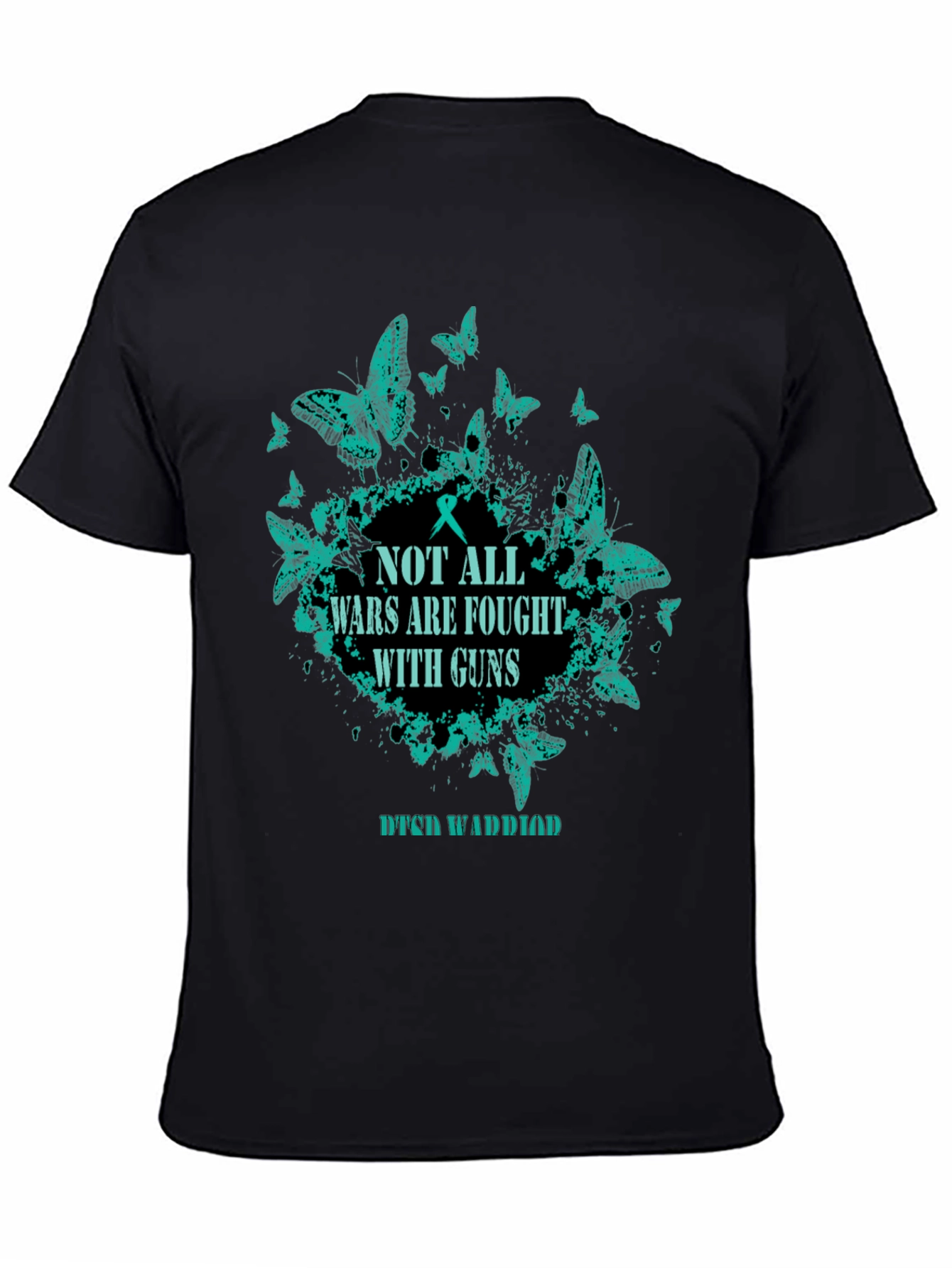 PTSD Warrior Butterfly T-Shirt