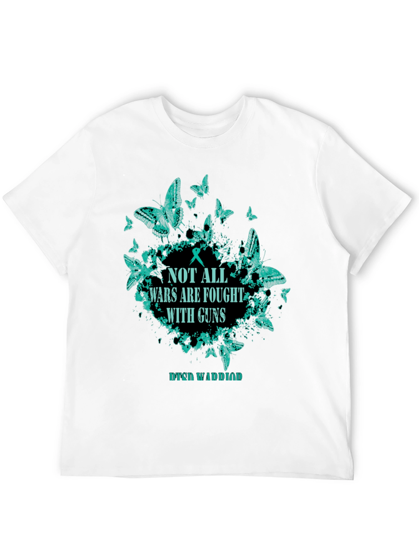 PTSD Warrior Butterfly T-Shirt