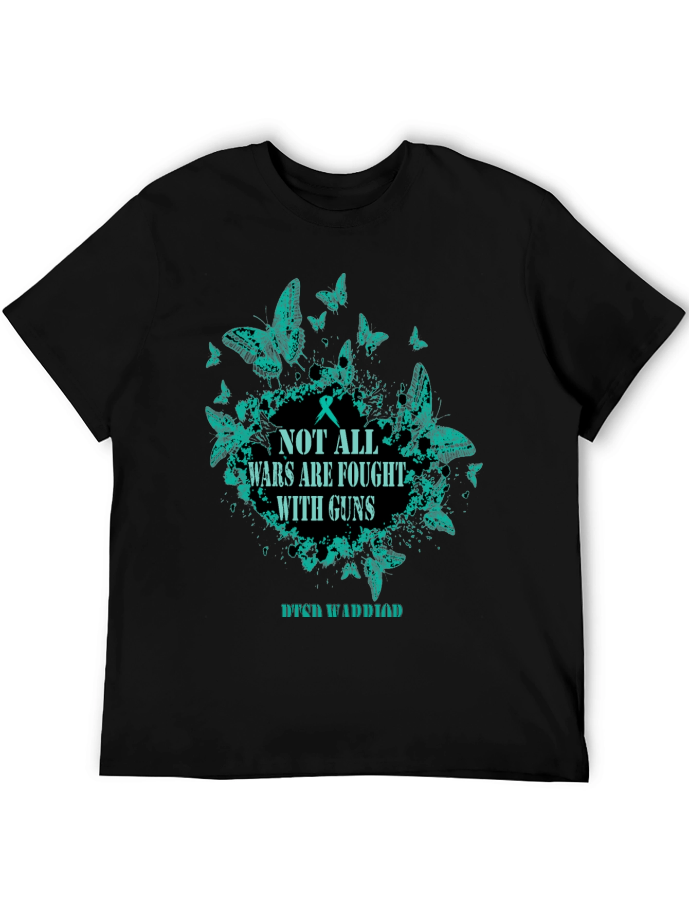 PTSD Warrior Butterfly T-Shirt