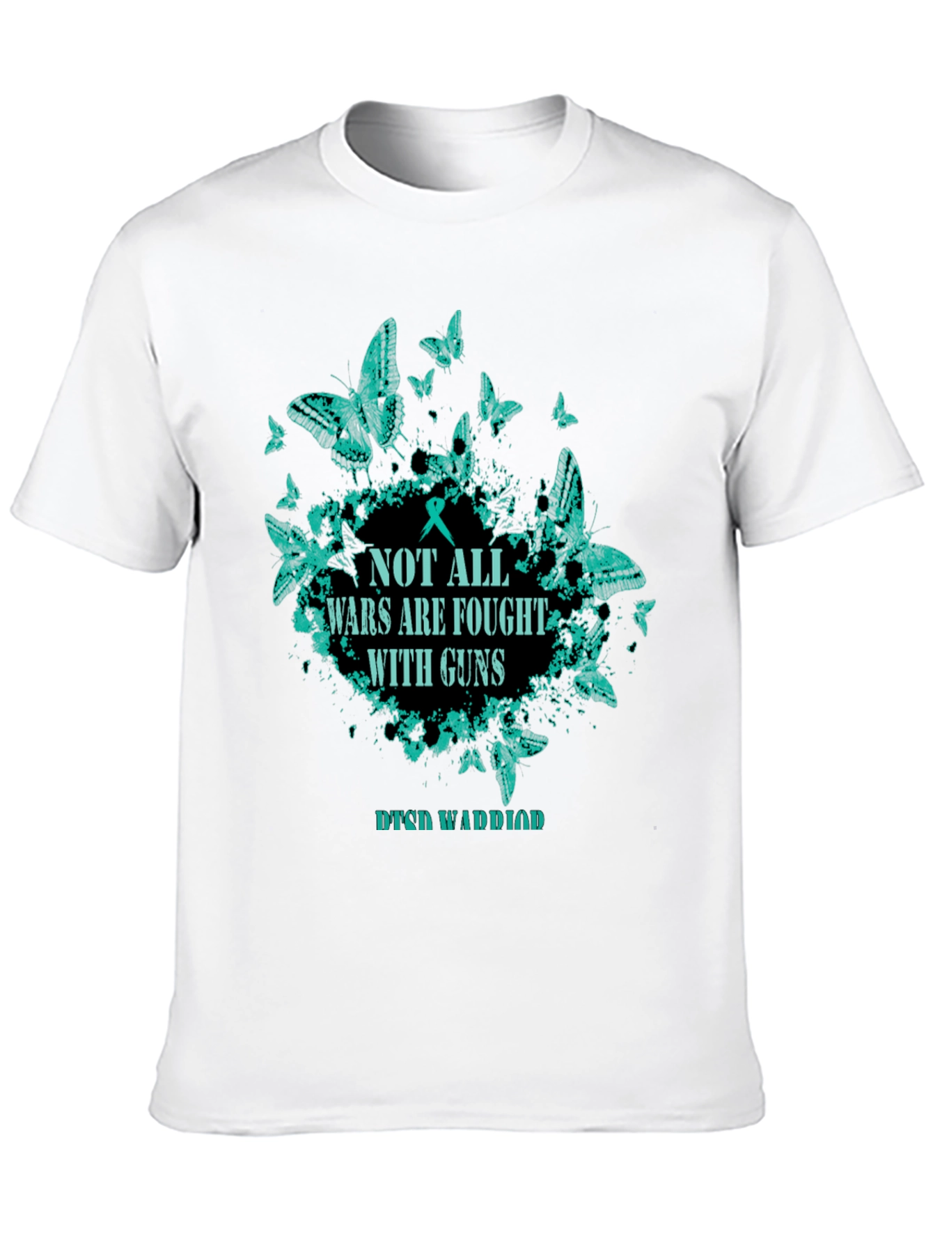 PTSD Warrior Butterfly T-Shirt