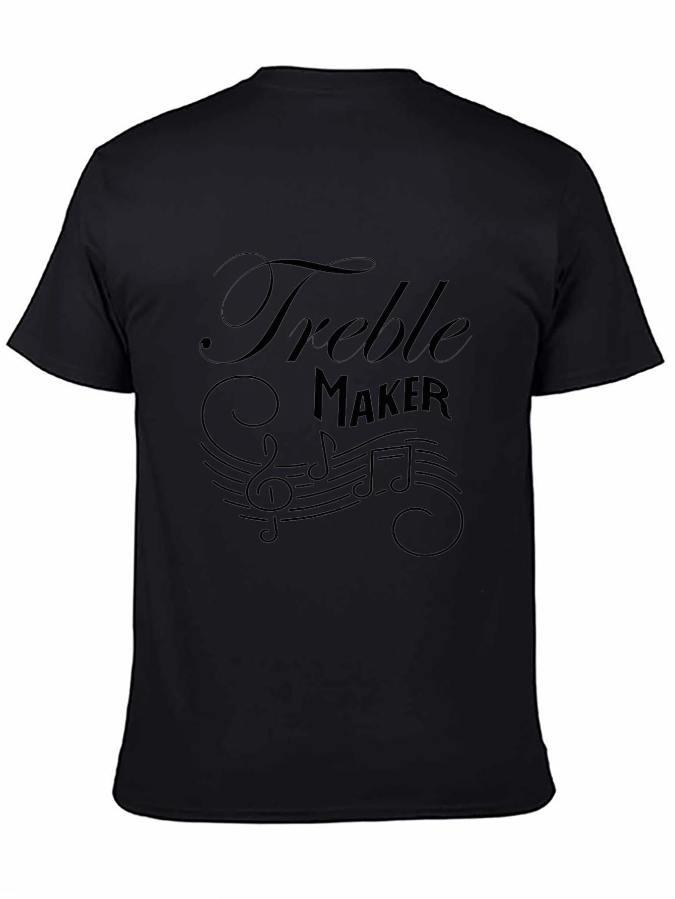Treble Maker Music T-Shirt - Black
