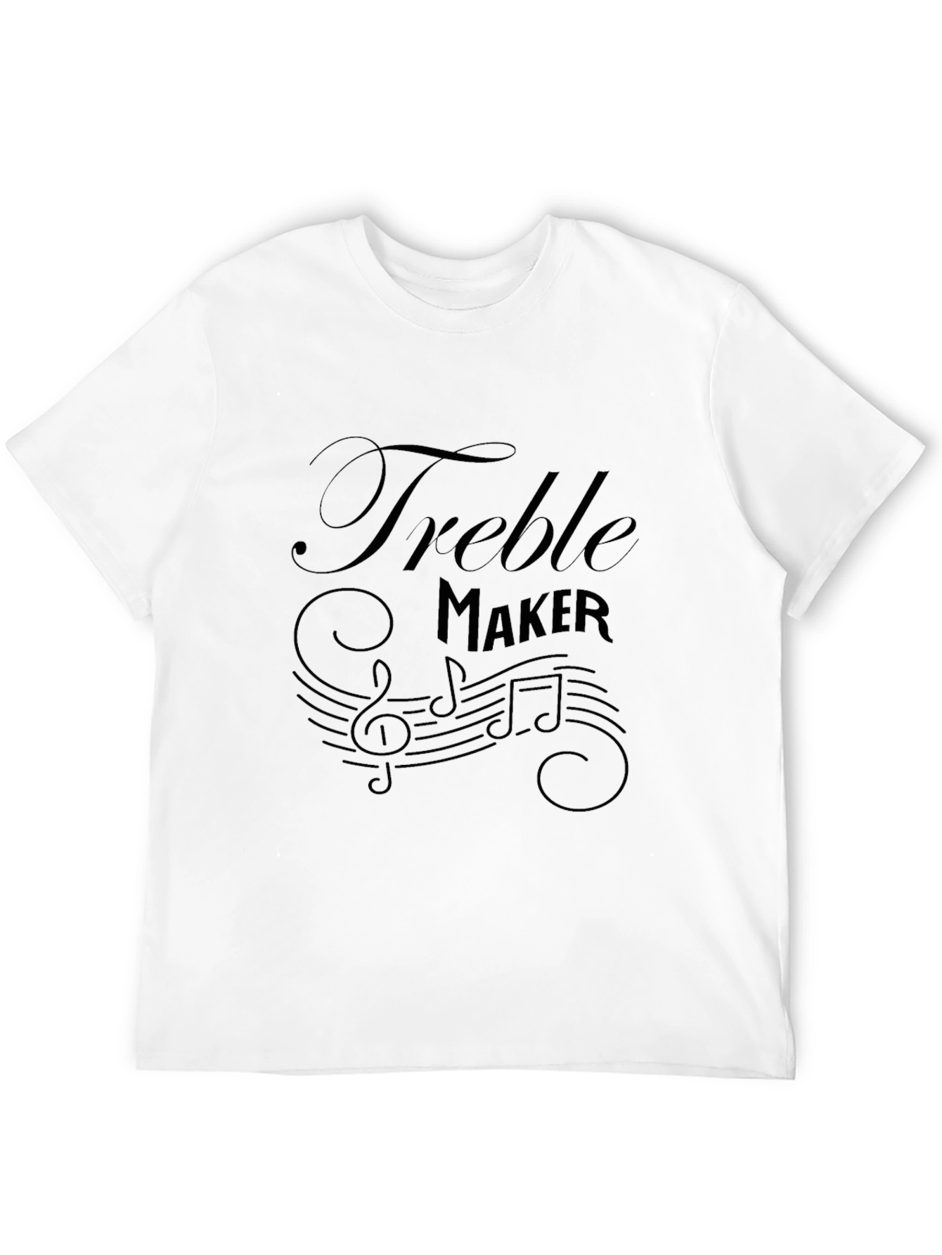 Treble Maker Music T-Shirt - Black