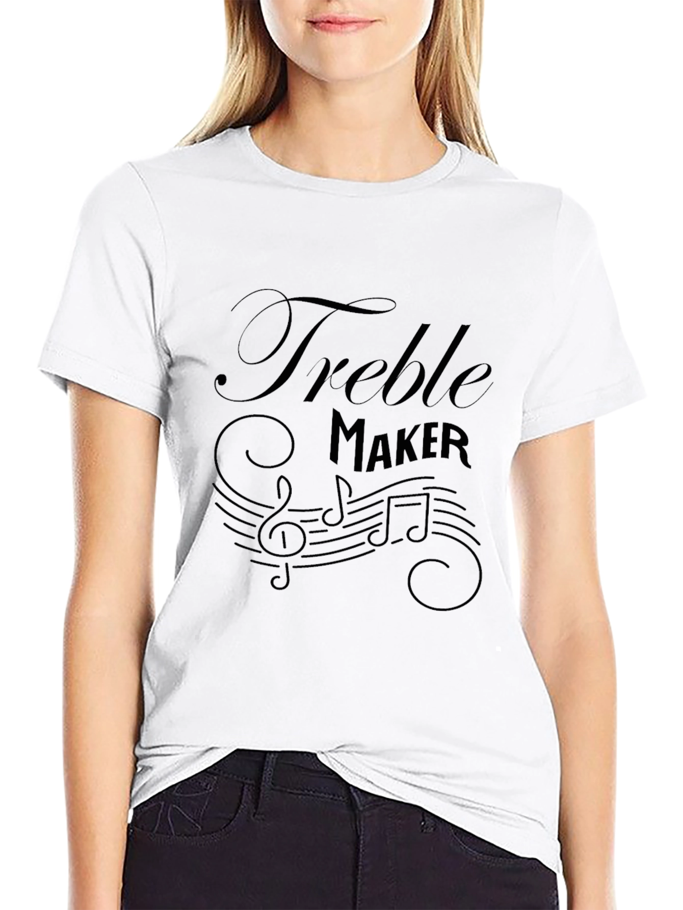 Treble Maker Music T-Shirt - Black