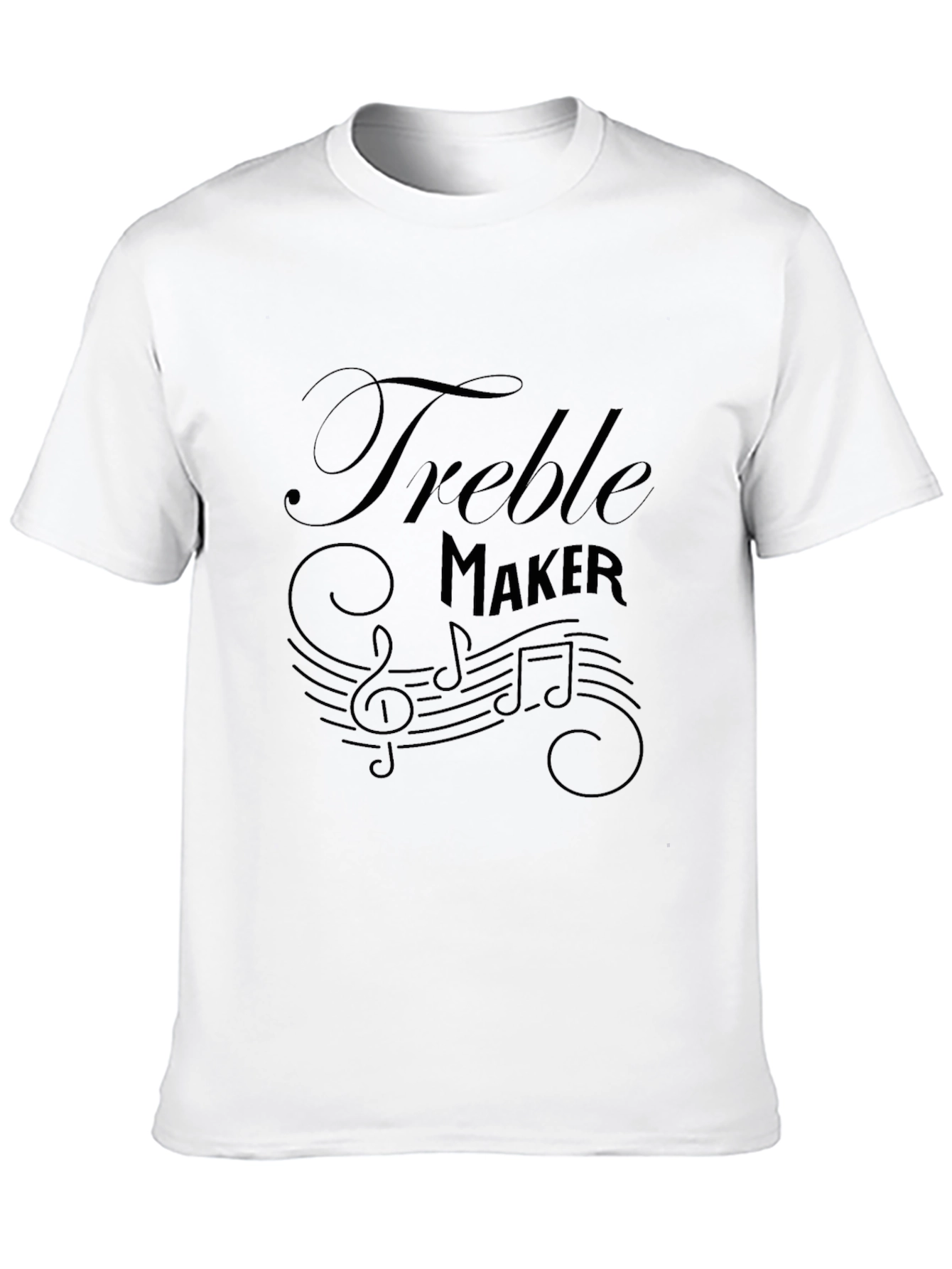 Treble Maker Music T-Shirt - Black