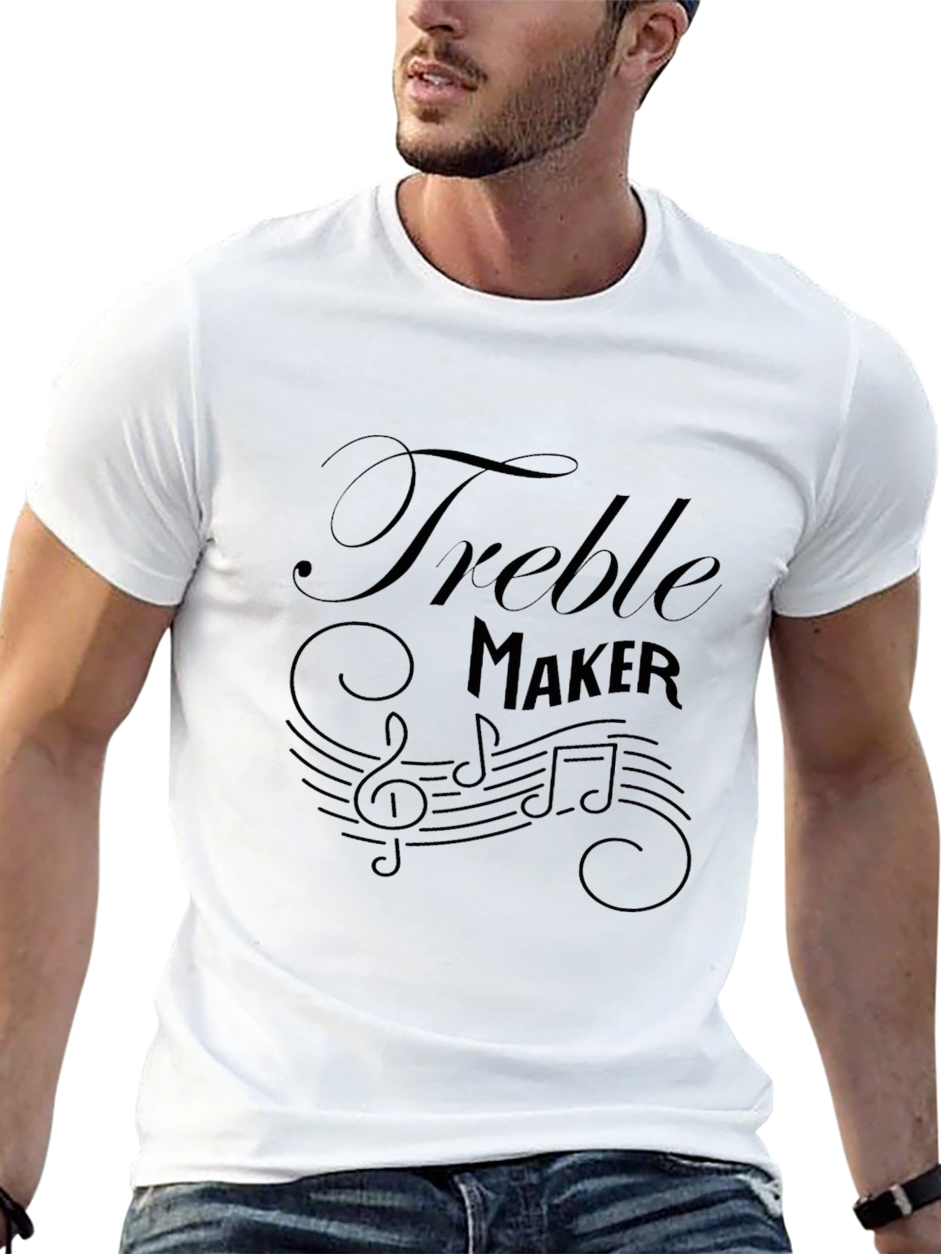 Treble Maker Music T-Shirt - Black