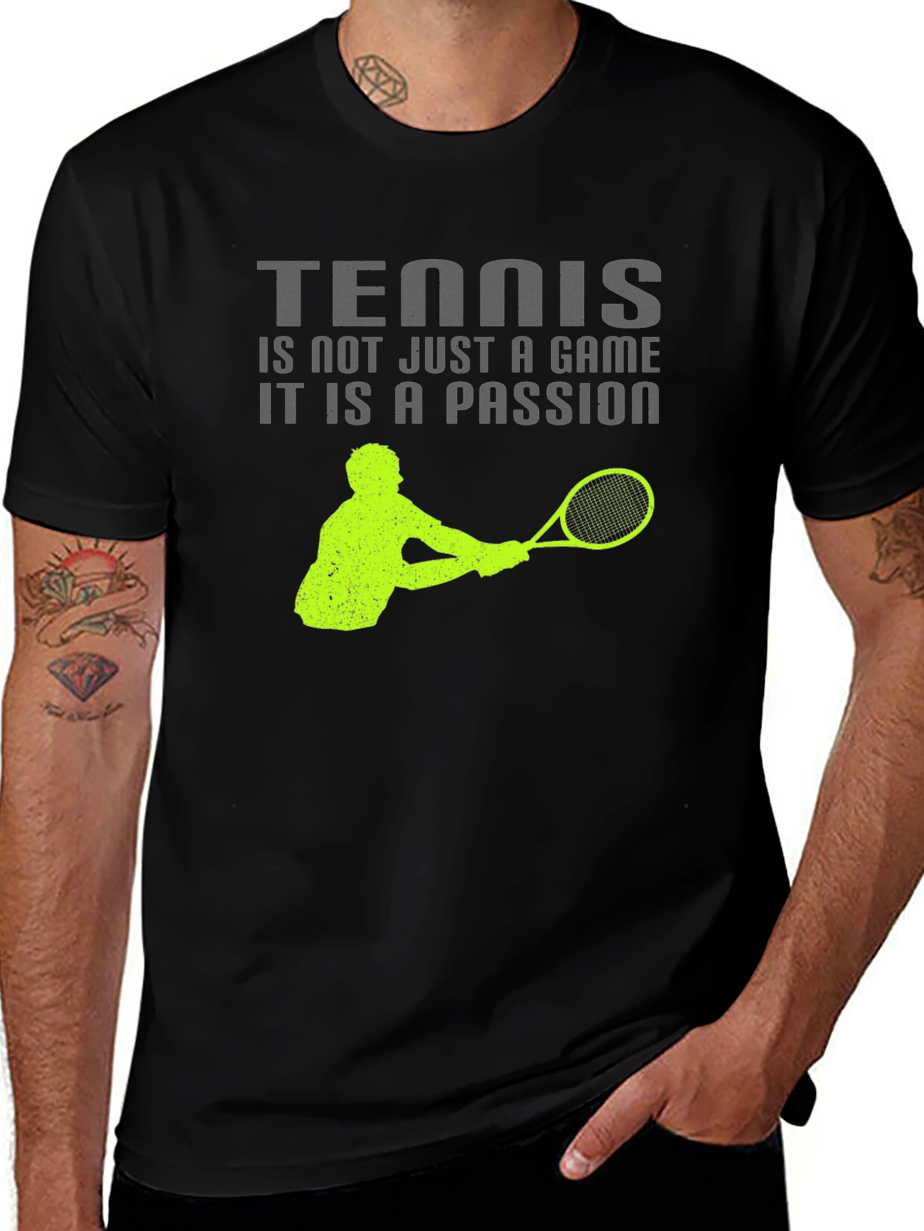 Tennis Passion T-Shirt - Game Lover Tee