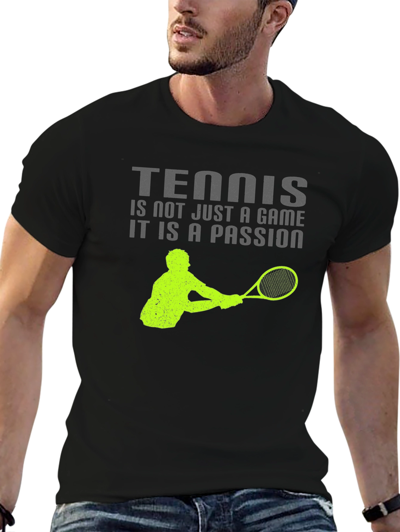 Tennis Passion T-Shirt - Game Lover Tee