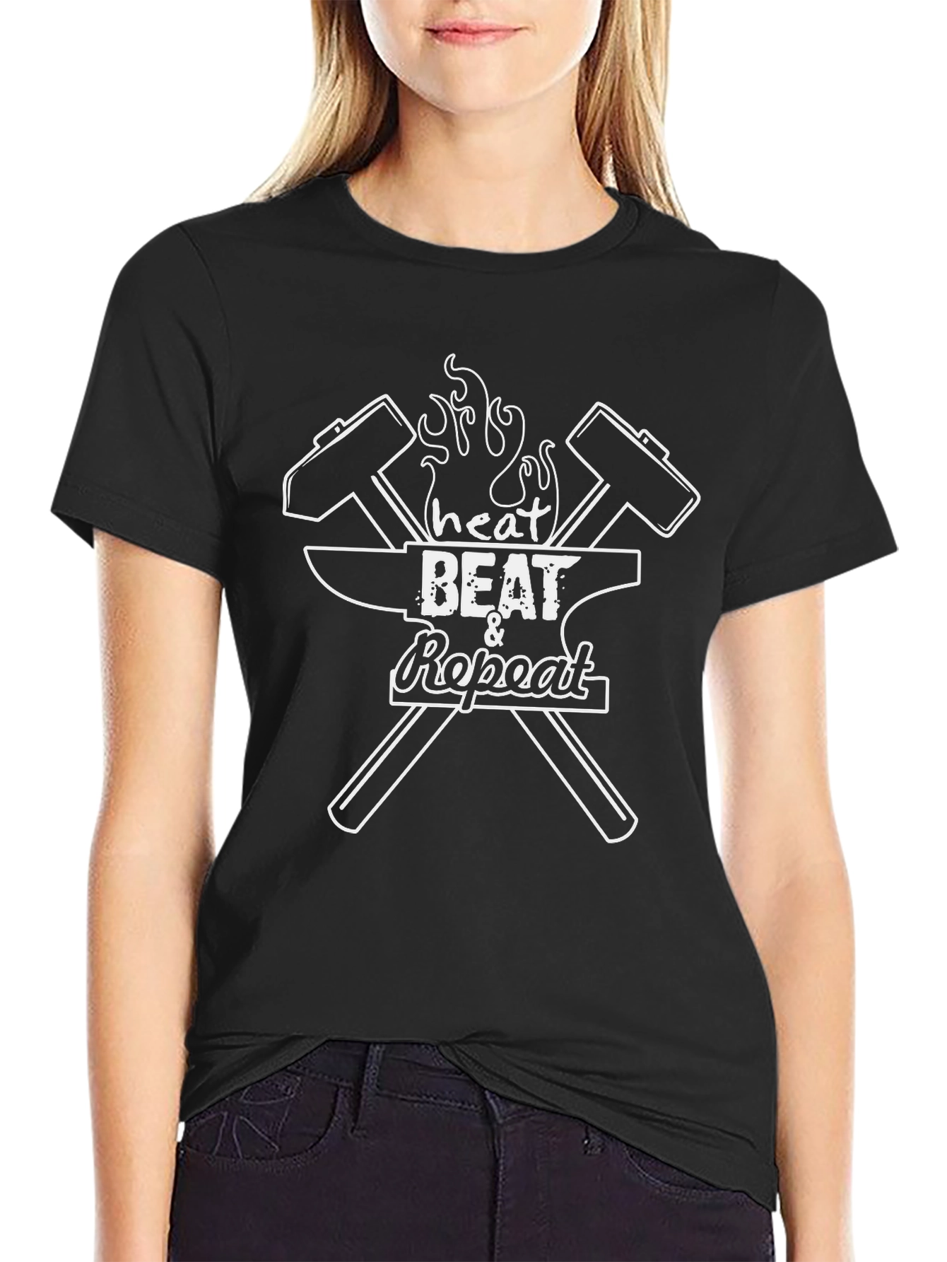 Blacksmith Heat Beat Repeat Graphic Tee