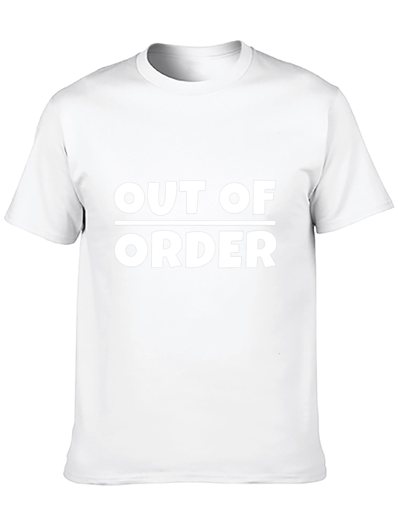 Out of Order Graphic Tee - Black