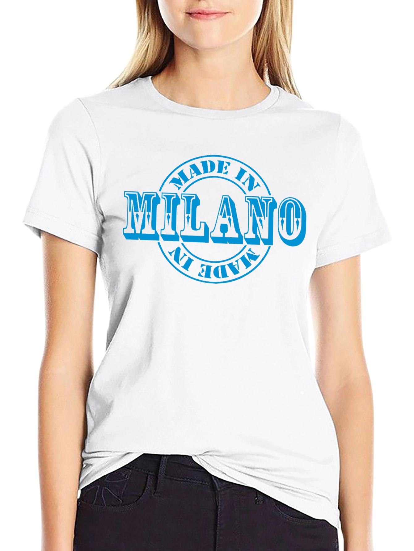 Milano Made Graphic T-Shirt - Black