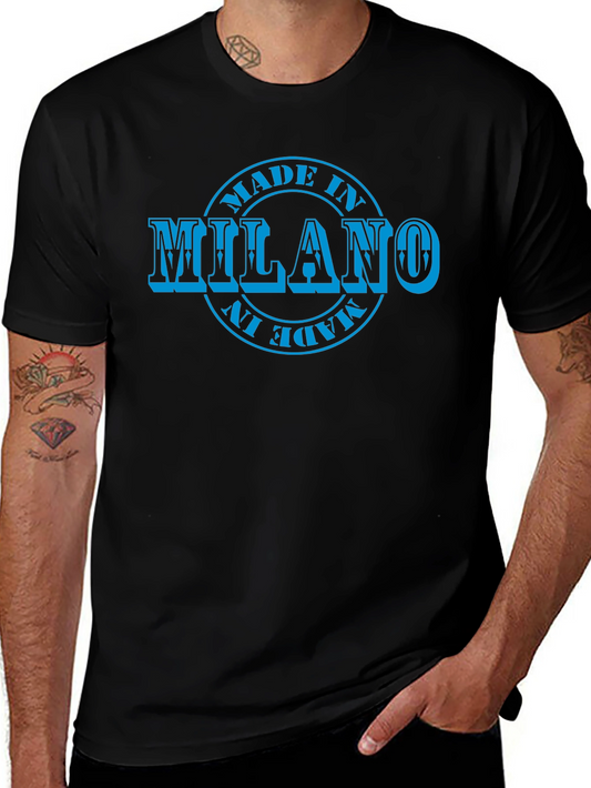 Milano Made Graphic T-Shirt - Black