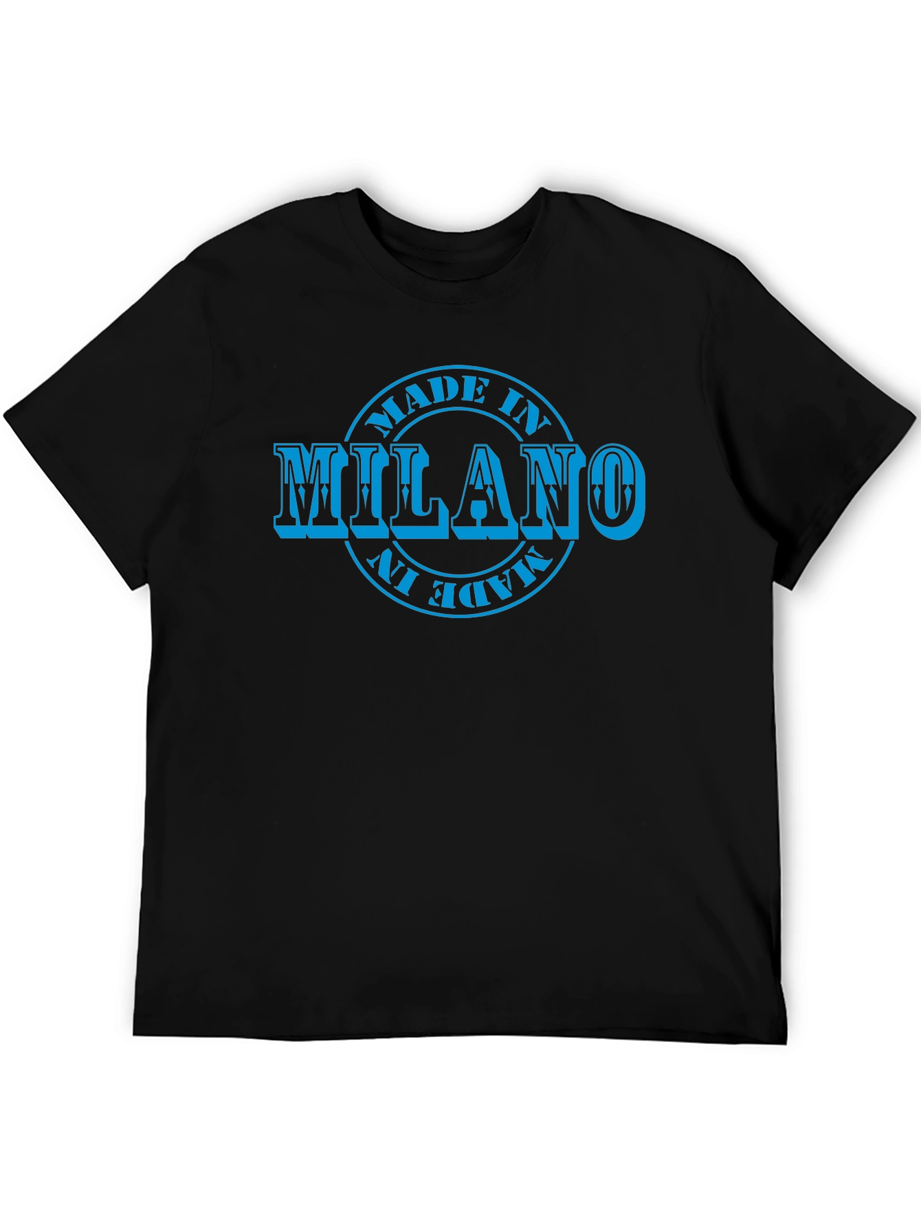 Milano Made Graphic T-Shirt - Black