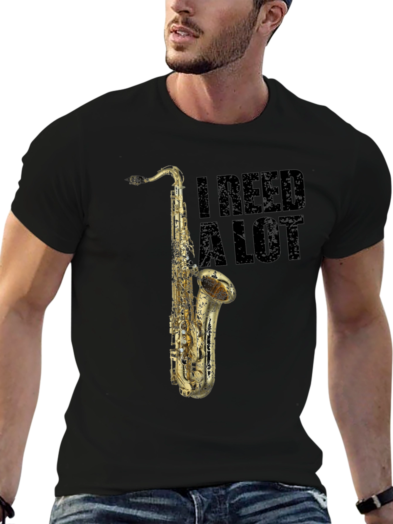 I Reed A Lot Saxophone T-Shirt - Musician Gift