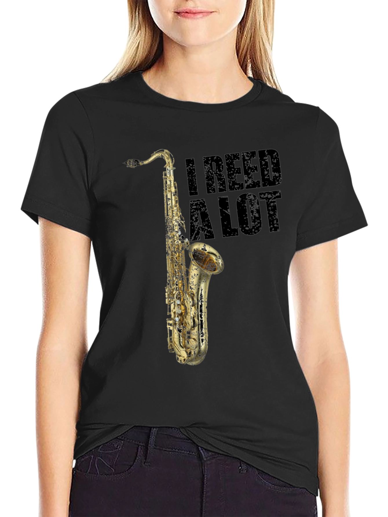 I Reed A Lot Saxophone T-Shirt - Musician Gift
