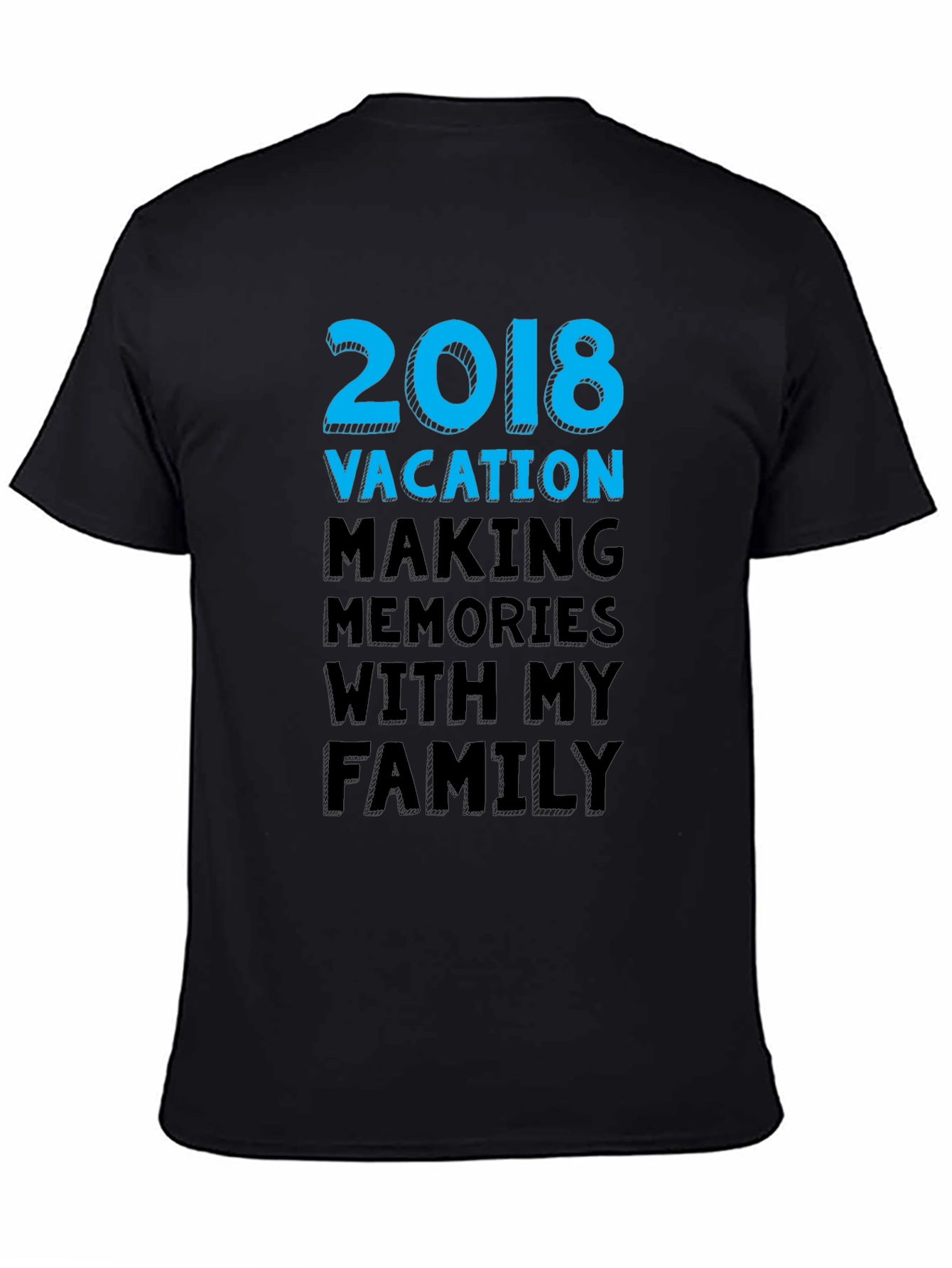 Vacation Memories T-Shirt - 2018 Family Trip Tee