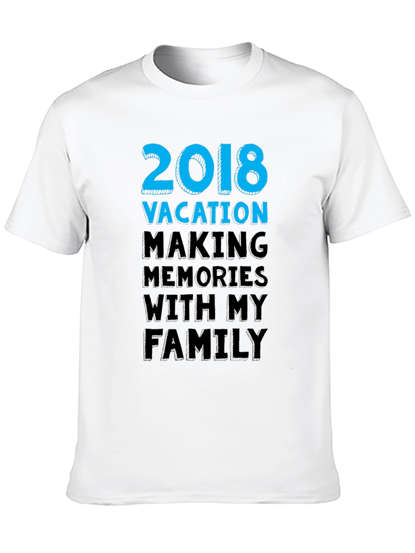 Vacation Memories T-Shirt - 2018 Family Trip Tee