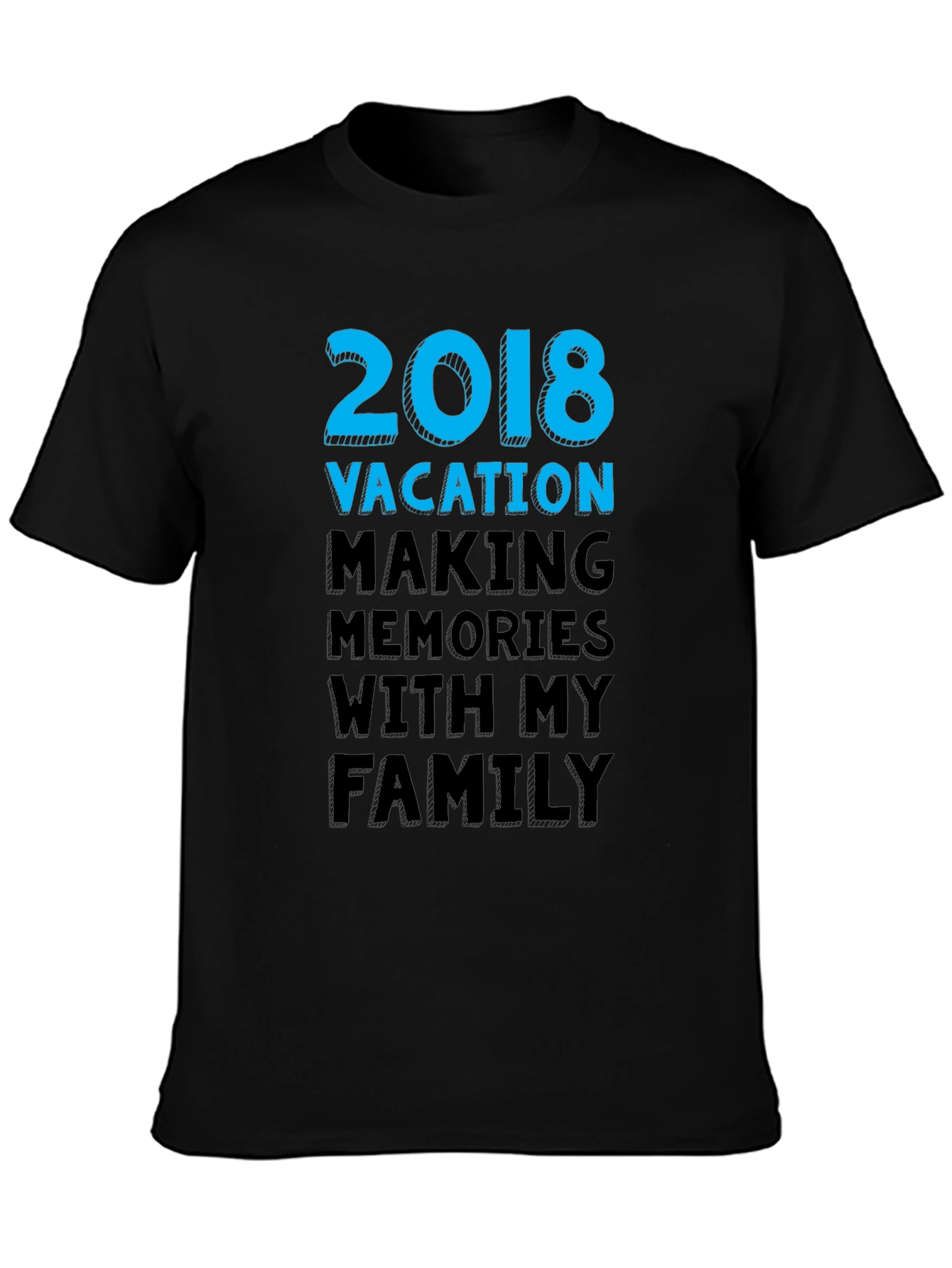 Vacation Memories T-Shirt - 2018 Family Trip Tee