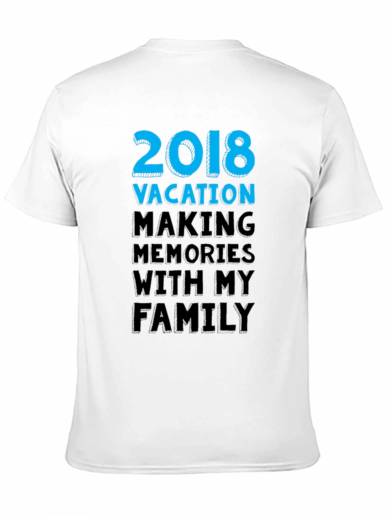 Vacation Memories T-Shirt - 2018 Family Trip Tee