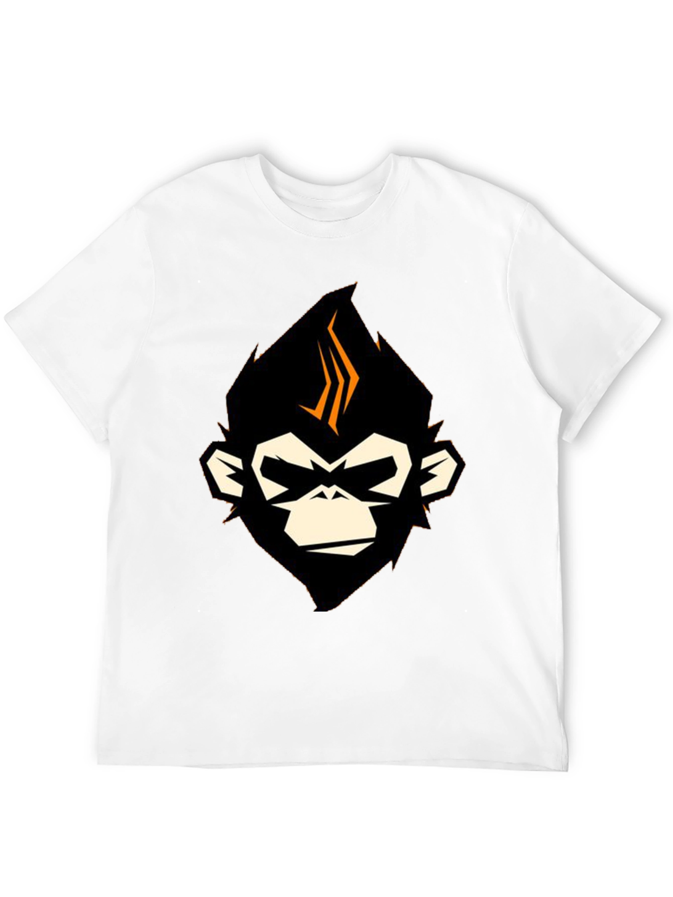 Cool Monkey Graphic Black T-Shirt