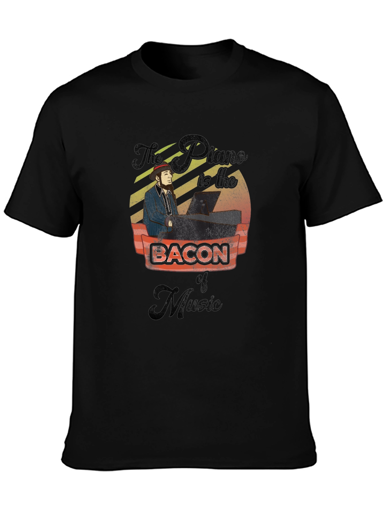 Piano & Bacon Music T-Shirt