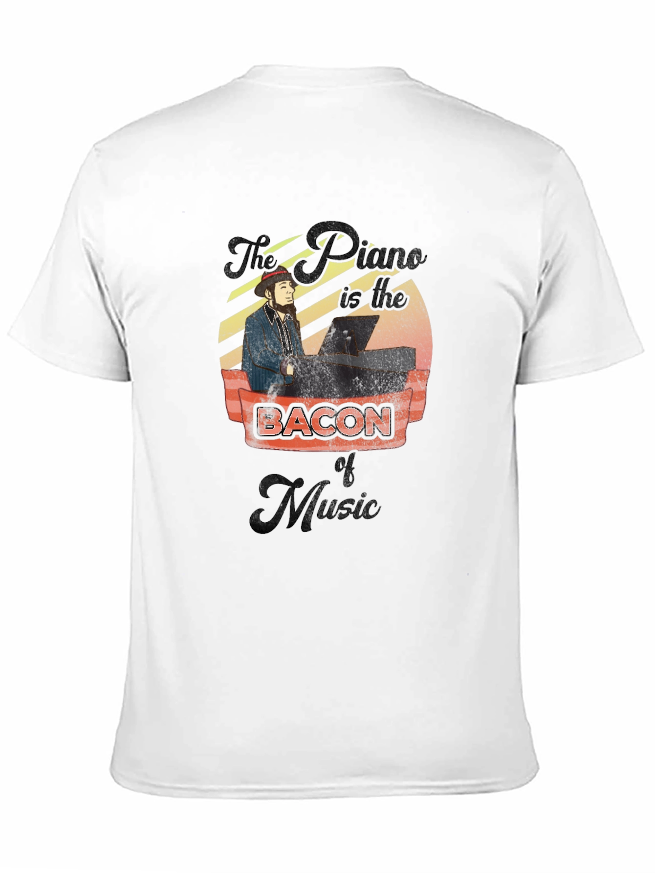 Piano & Bacon Music T-Shirt