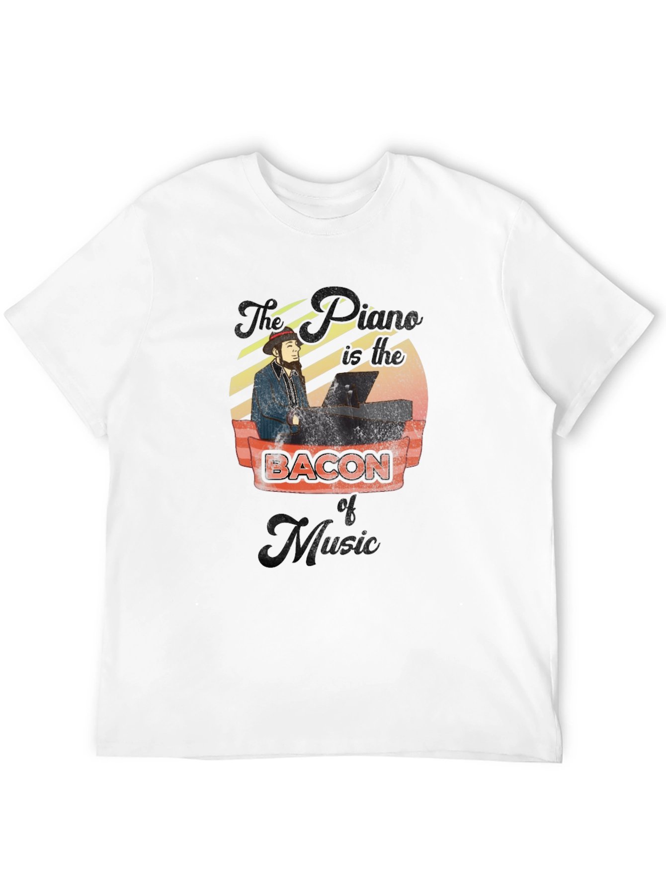 Piano & Bacon Music T-Shirt