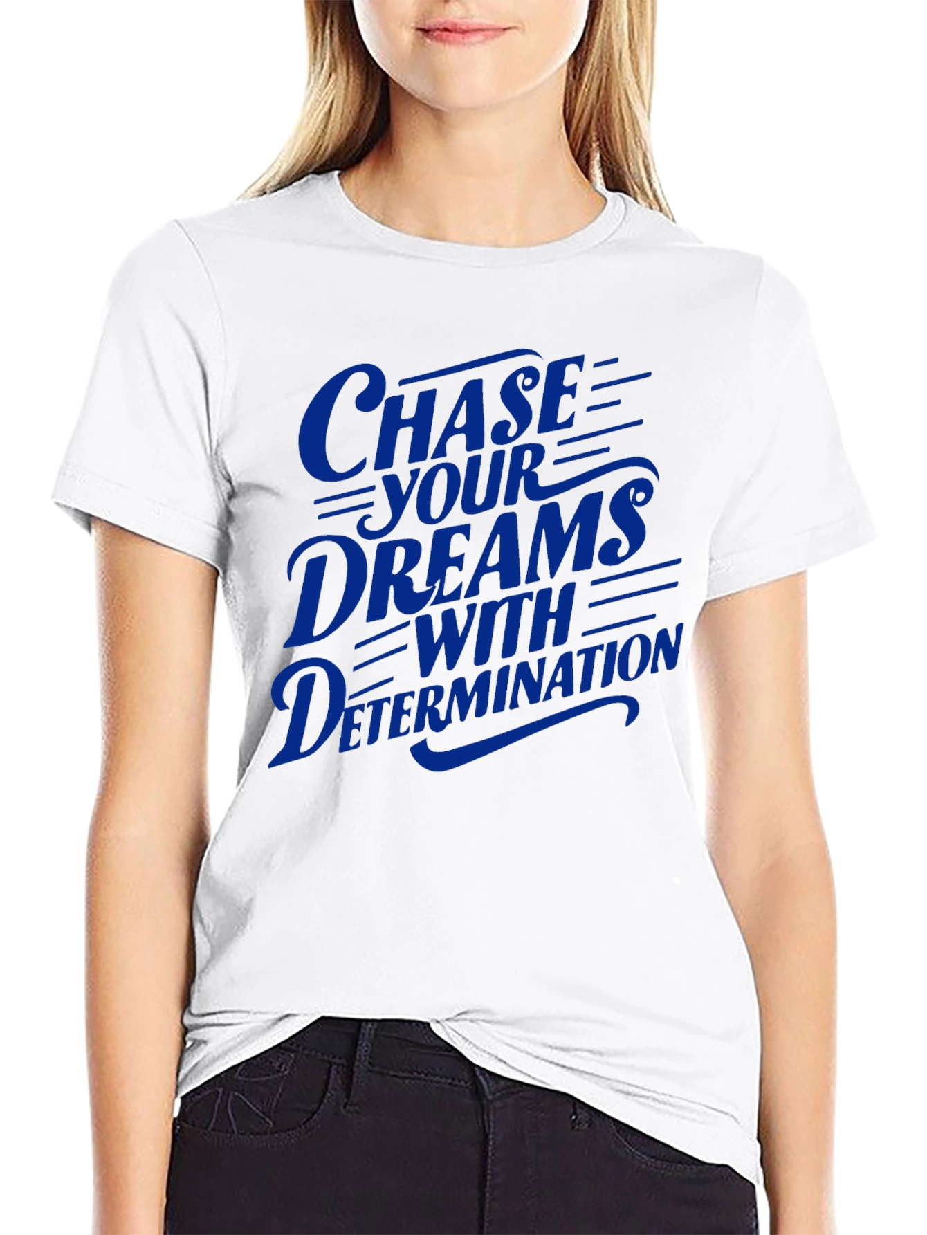 Chase Your Dreams Graphic T-Shirt - Motivational Tee