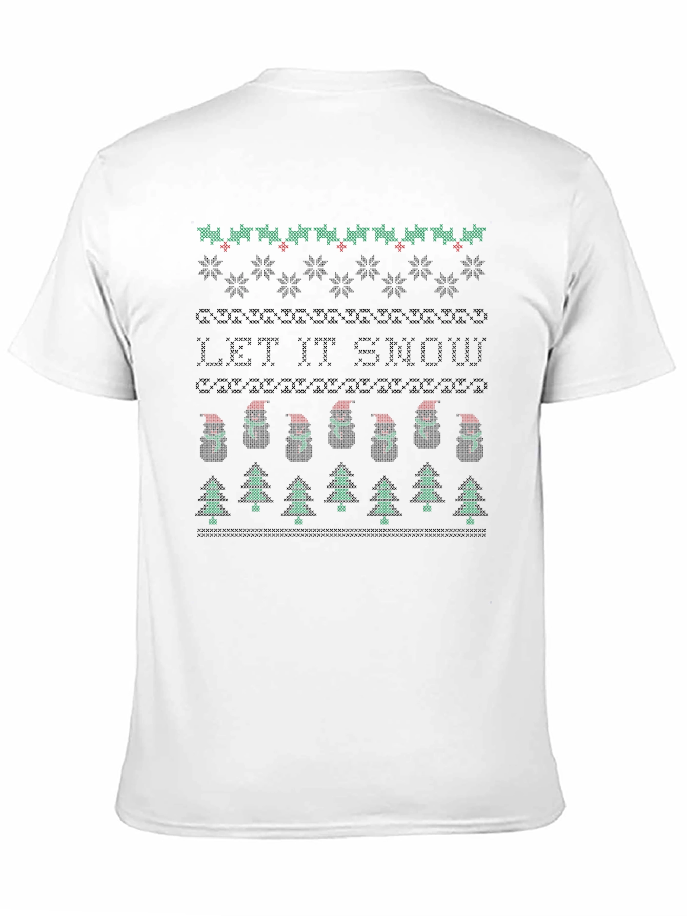Festive Let It Snow Holiday T-Shirt