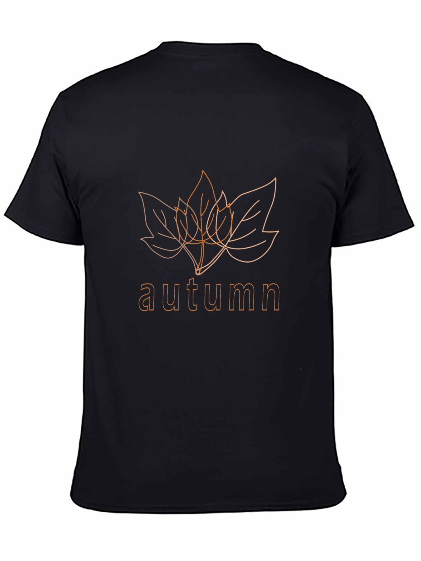 Autumn Leaves Graphic Tee - Stylish Fall Season Shirt