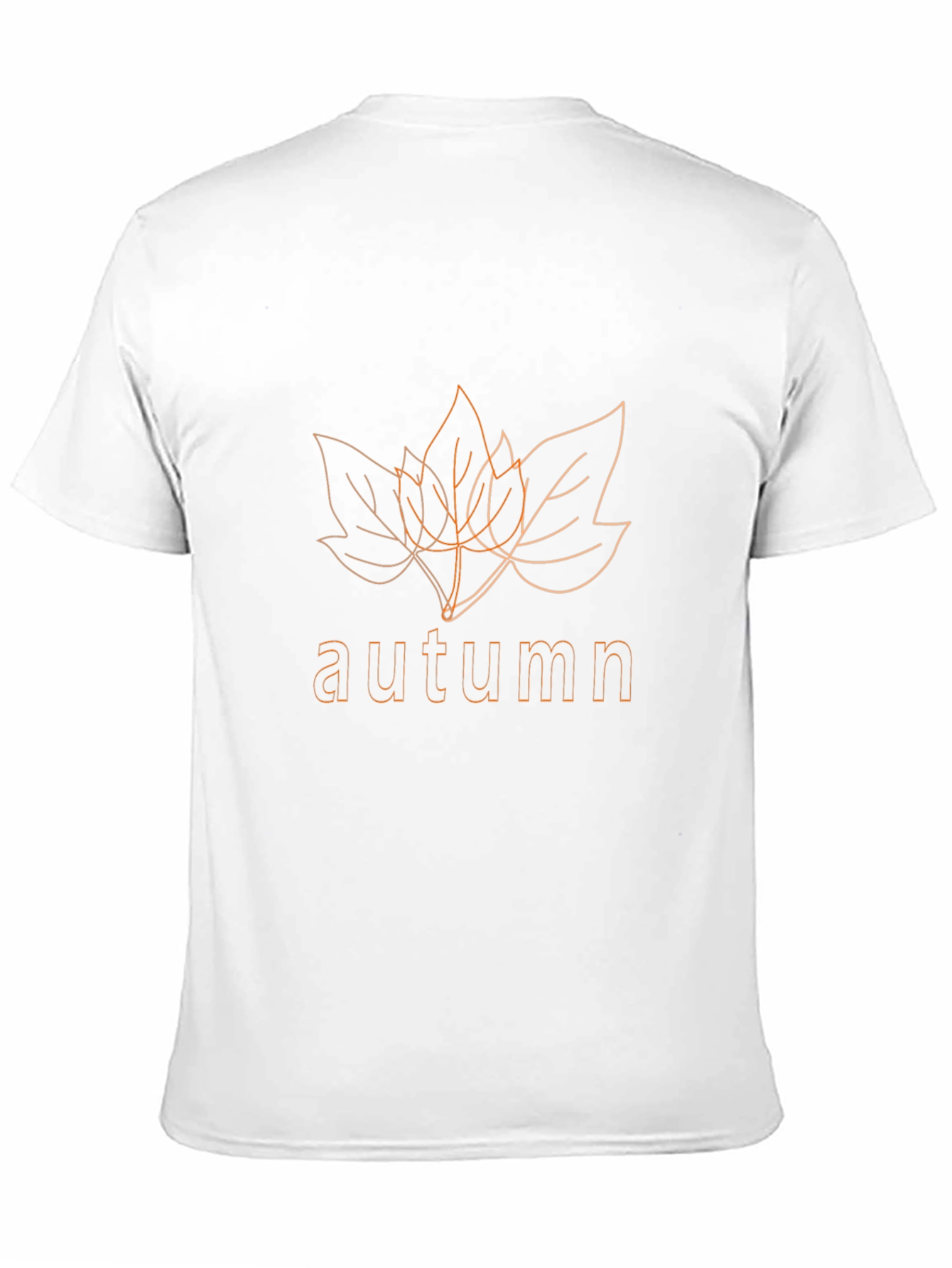 Autumn Leaves Graphic Tee - Stylish Fall Season Shirt