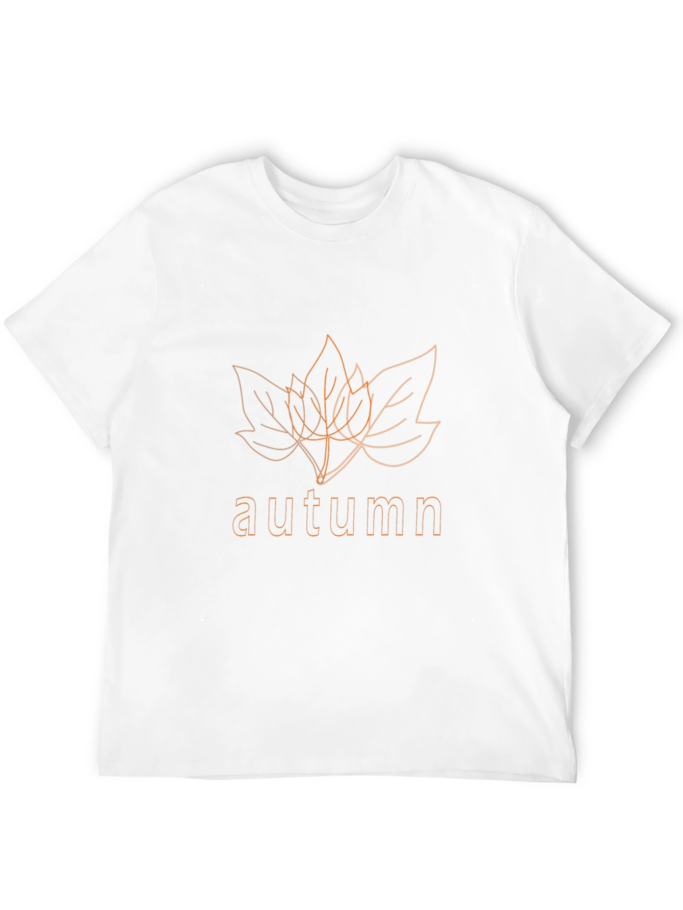 Autumn Leaves Graphic Tee - Stylish Fall Season Shirt