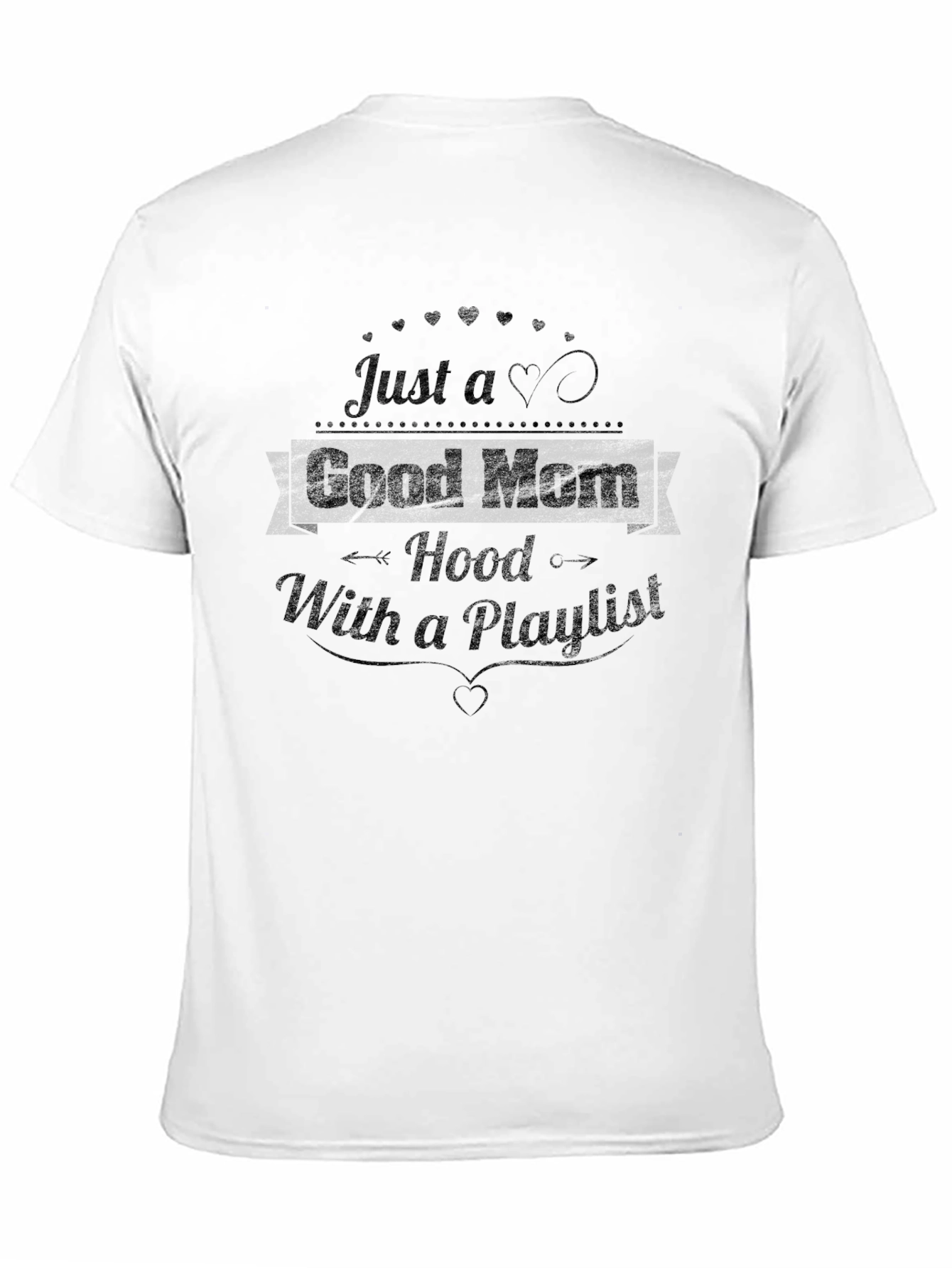 Good Mom Hood Playlist Graphic Tee