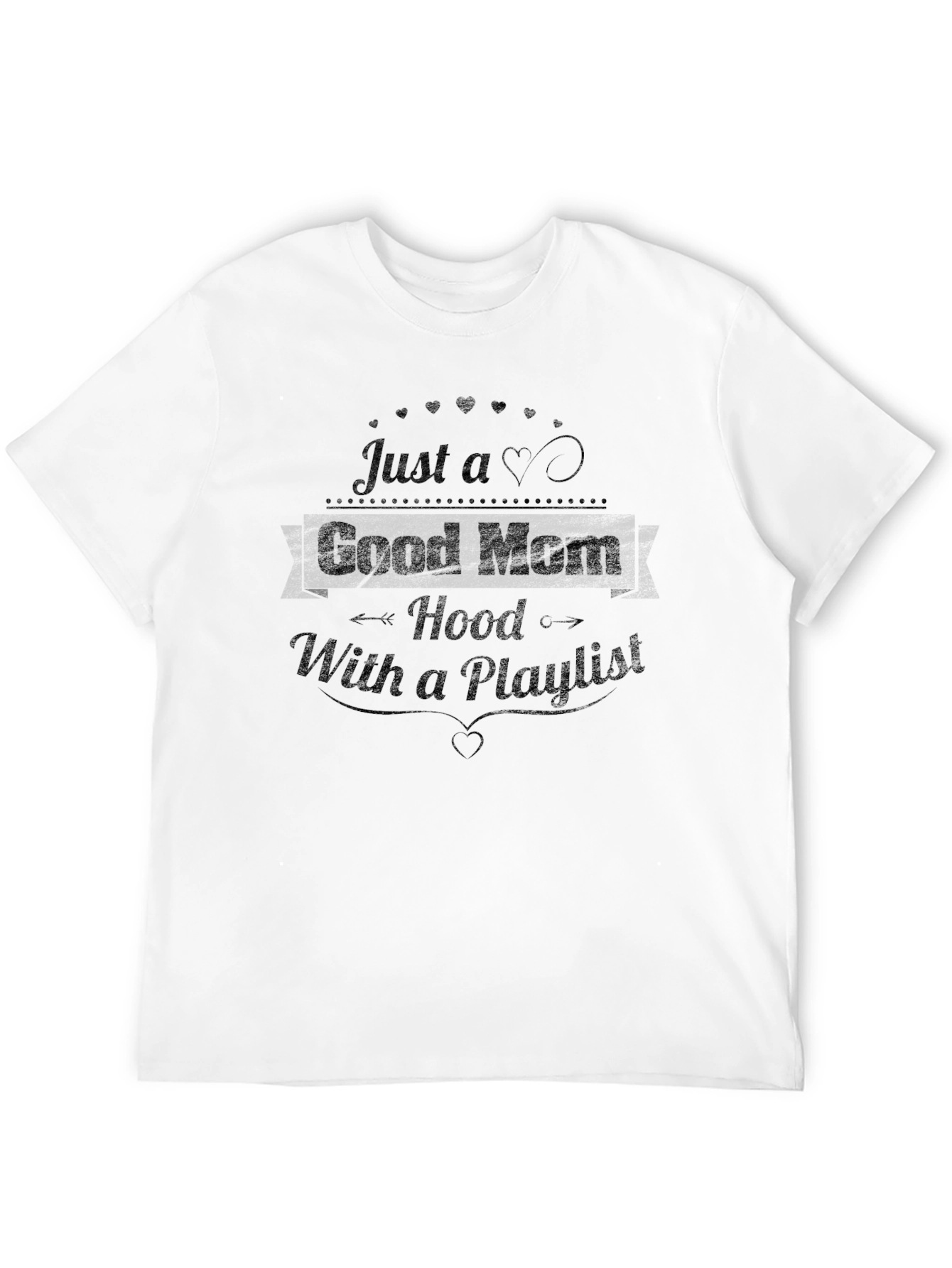Good Mom Hood Playlist Graphic Tee